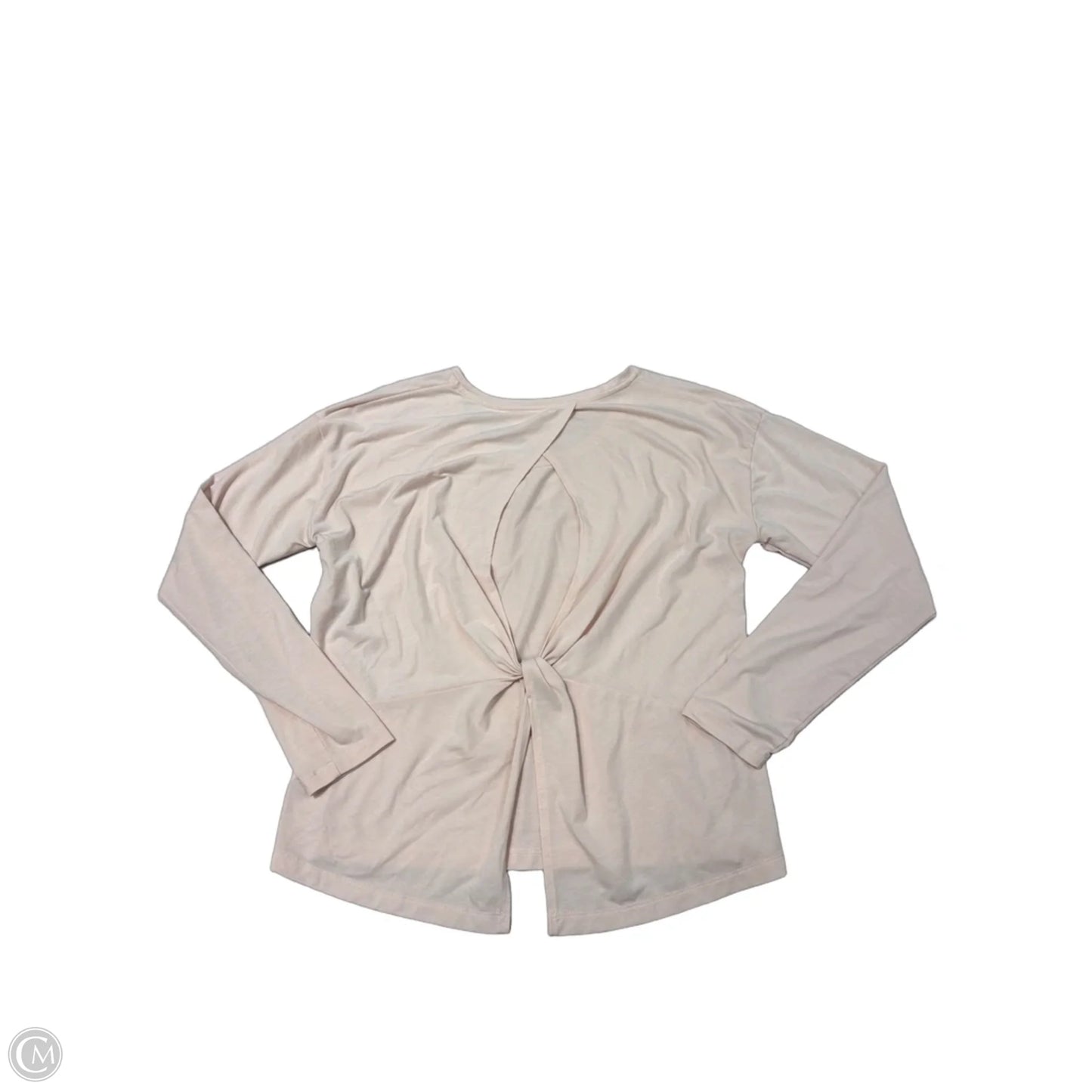 Athletic Top Long Sleeve Crewneck By Athleta In Pink, Size: M