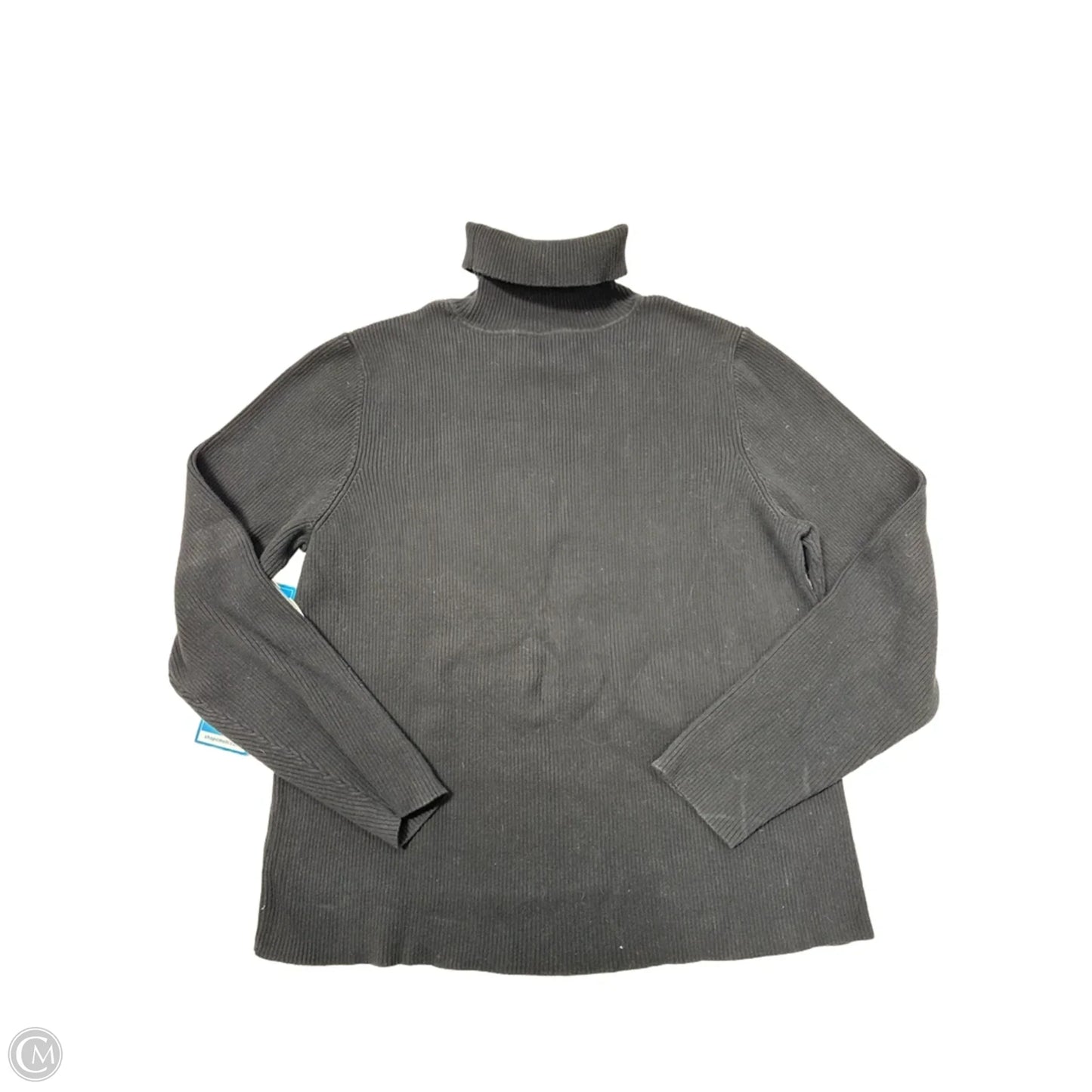 Sweater By Lauren By Ralph Lauren In Black, Size: 2x