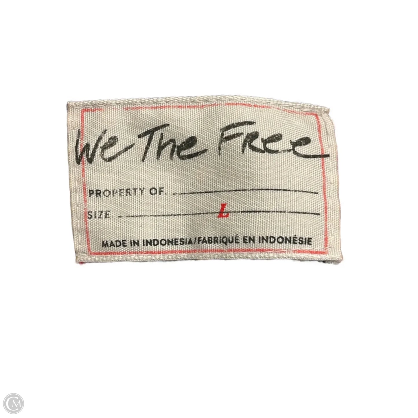 Blazer By We The Free In Plaid Pattern, Size: L