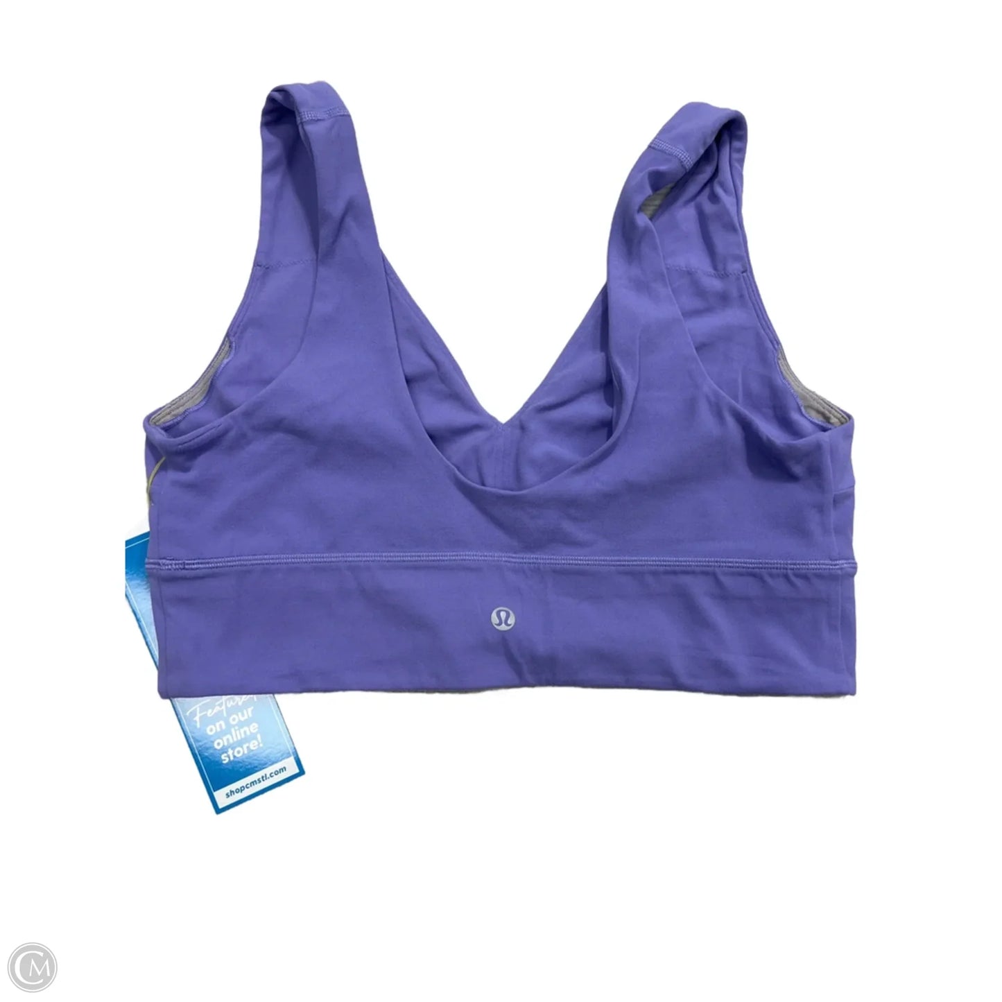 Athletic Bra By Lululemon In Purple, Size: 12