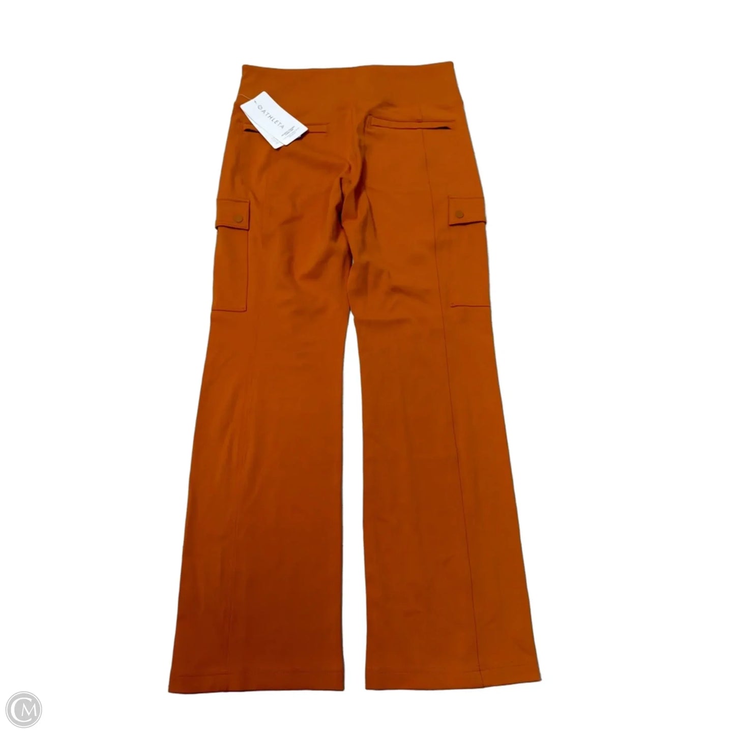 New! Delancey Straight Cargo Pants By Athleta In Orange, Size: L