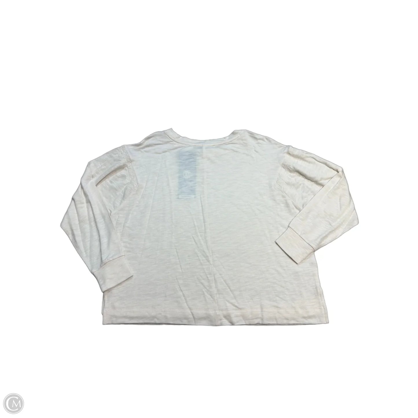 New! Top Long Sleeve By Loft In Cream, Size: Xs