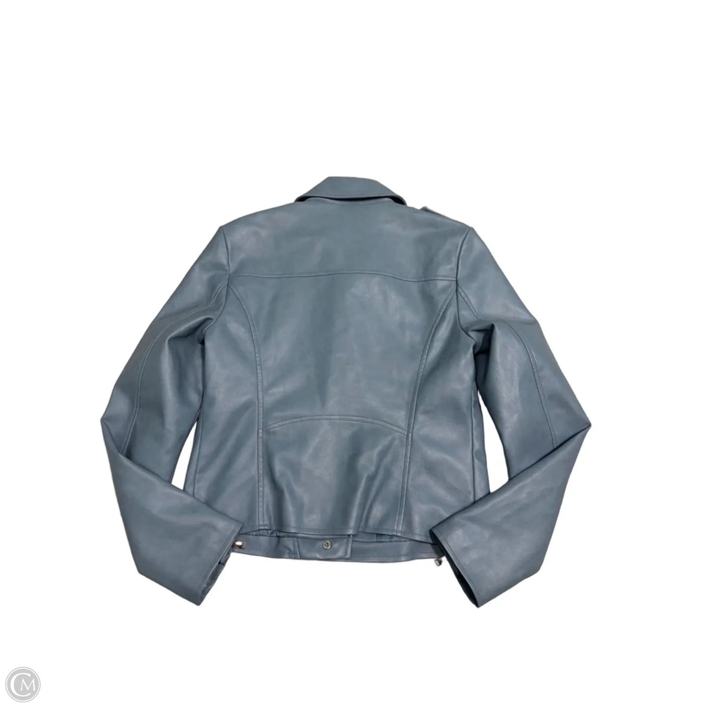 Jacket Moto By Bagatelle In Blue, Size: S