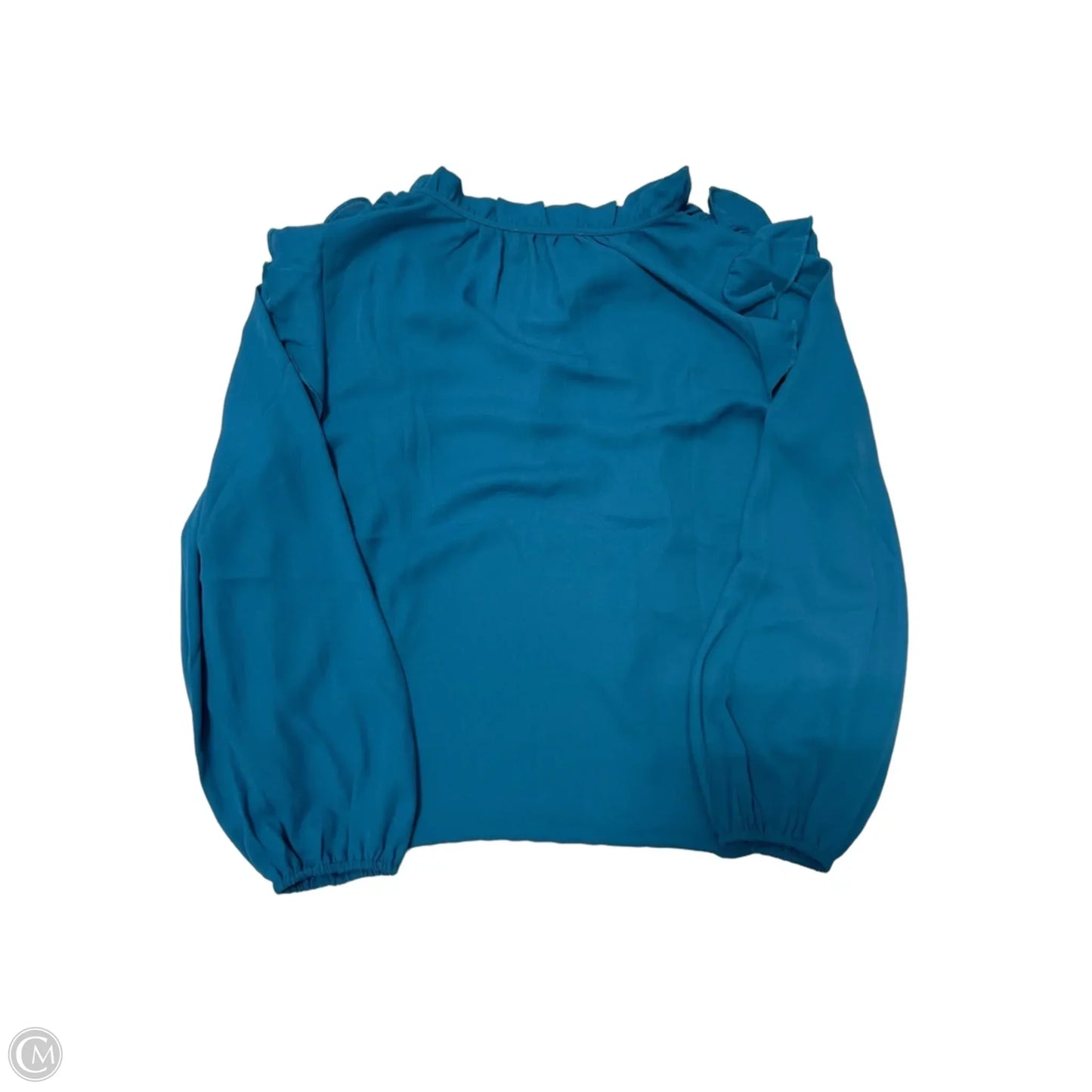 New! Top Long Sleeve By Loft In Teal, Size: M