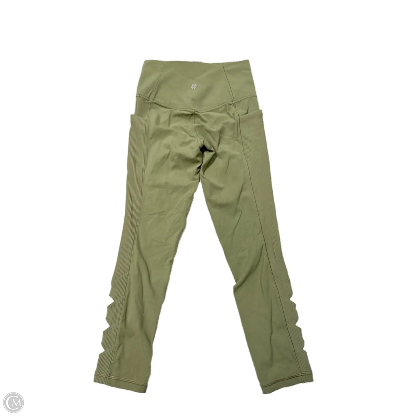 Athletic Capris By Athleta In Green, Size: Xs