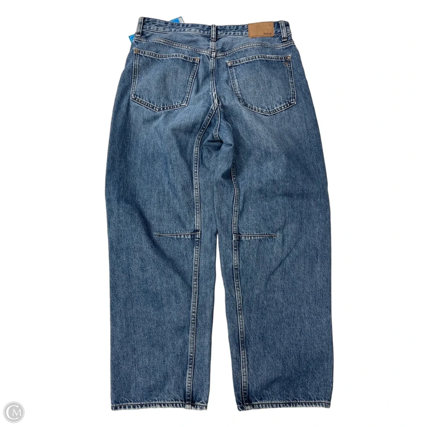 Jeans Wide Leg By Madewell In Blue Denim, Size: 4