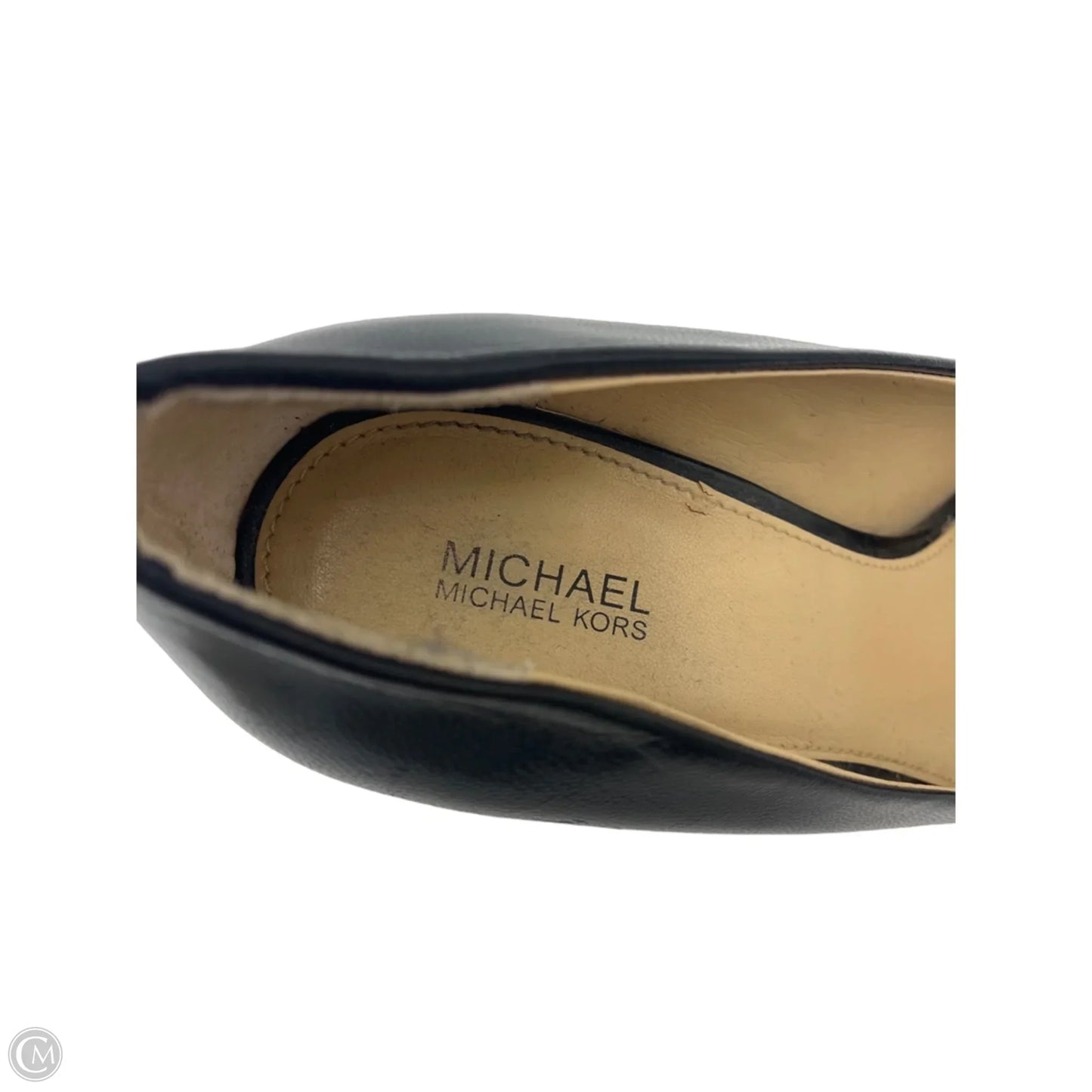 Shoes Designer By Michael Kors In Black, Size: 9