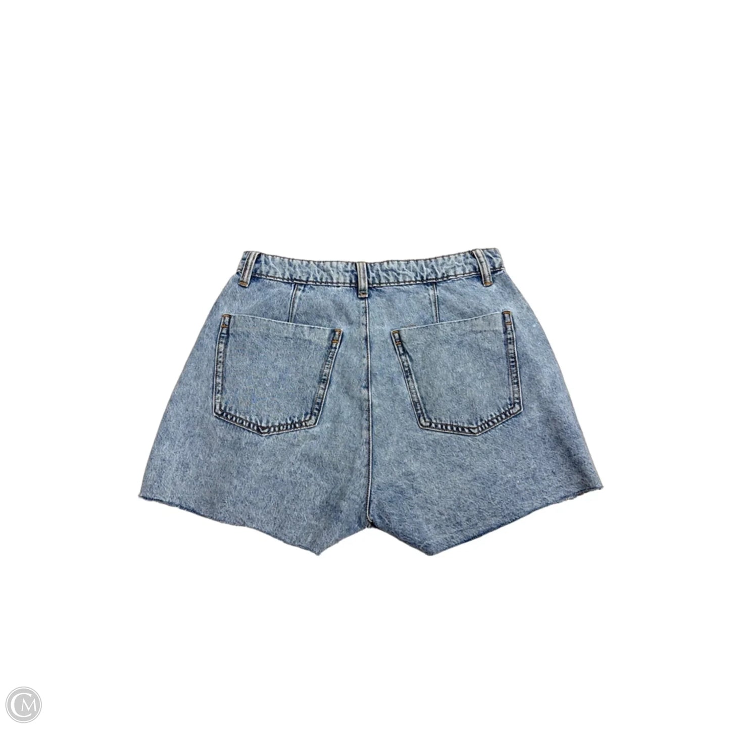 Skort By Zara In Blue Denim, Size: Xs