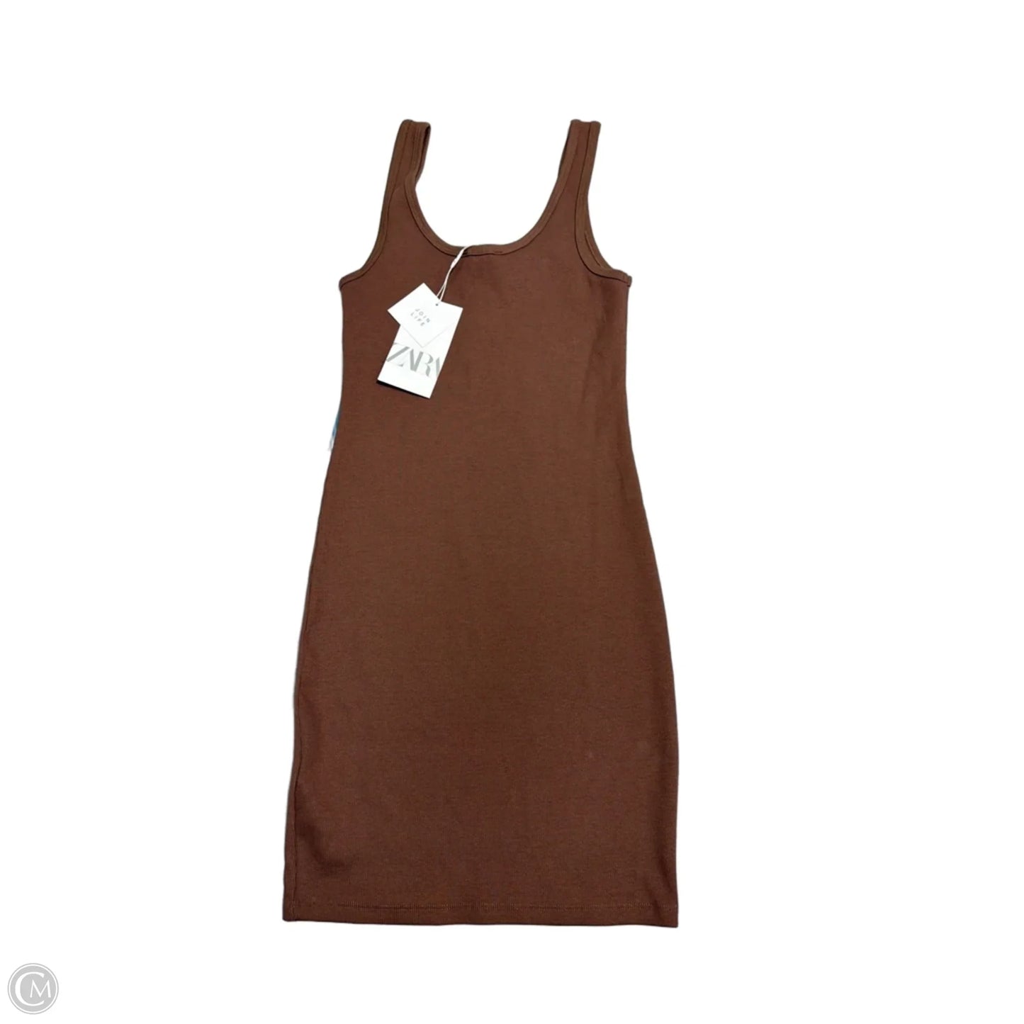 New! Dress Casual Short By Zara In Brown, Size: S