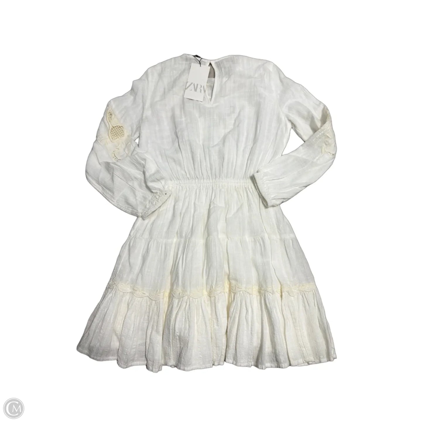 New! Dress Casual Short By Zara In White, Size: Xs
