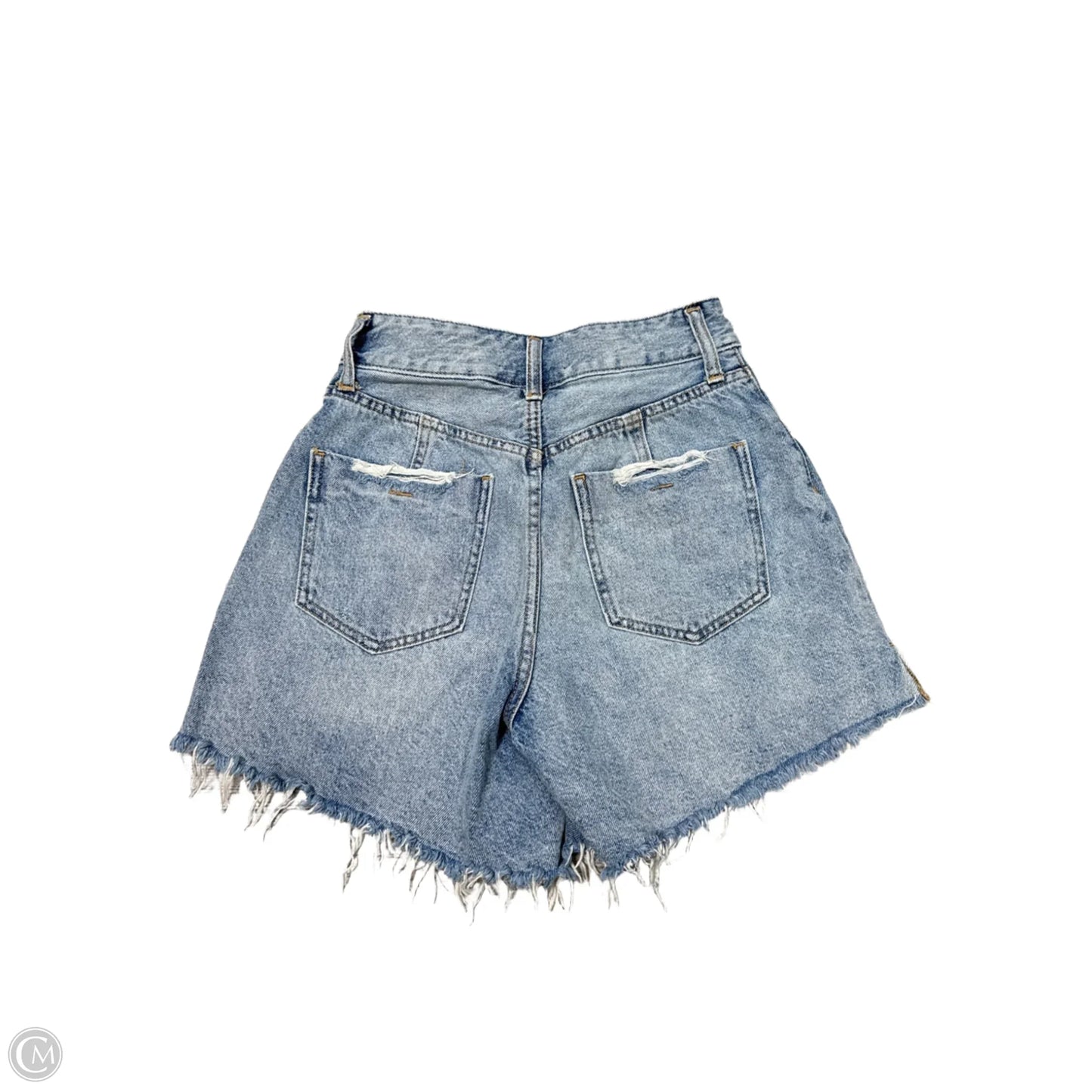 Shorts By Free People In Blue Denim, Size: 2