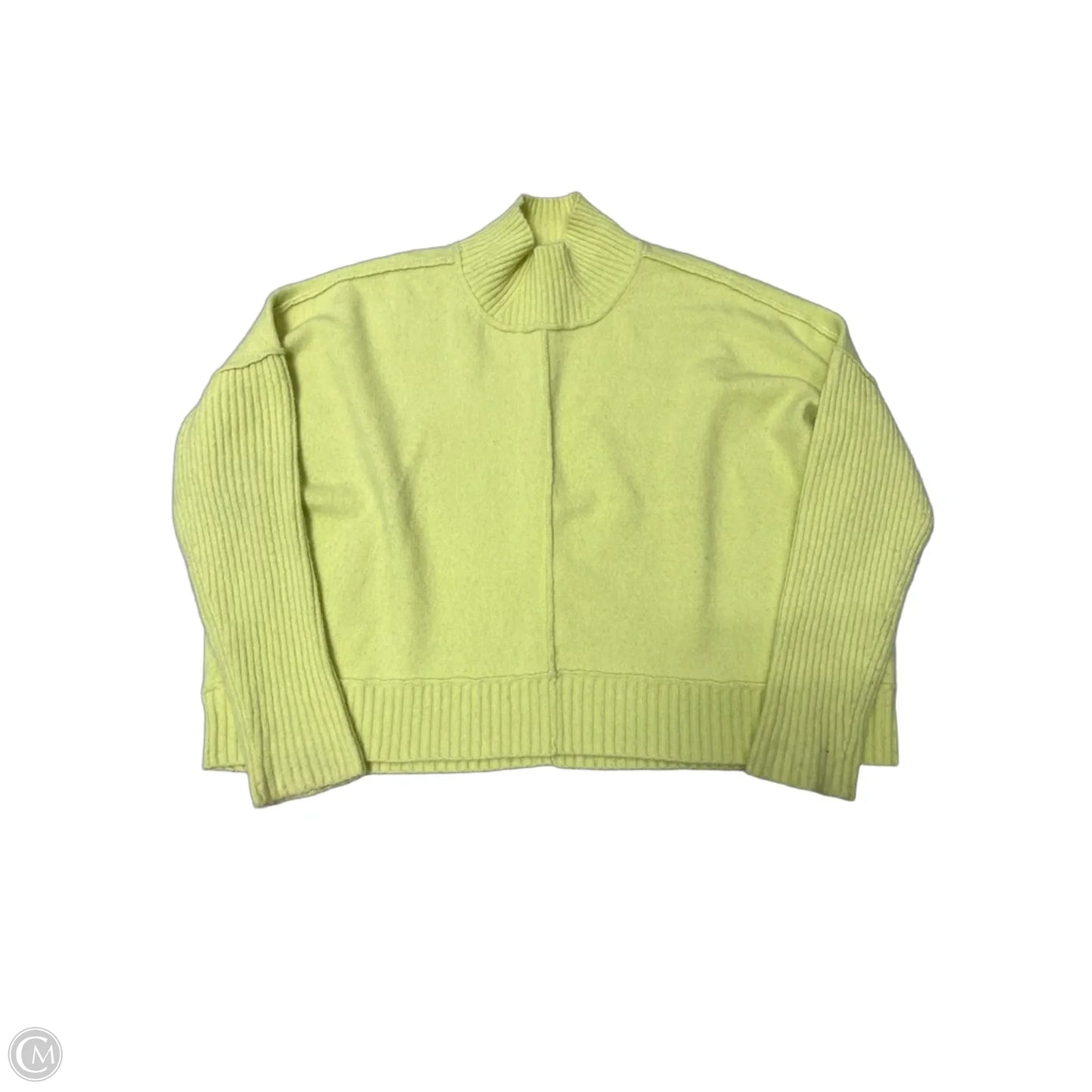 Sweater By Maeve In Yellow, Size: Xl