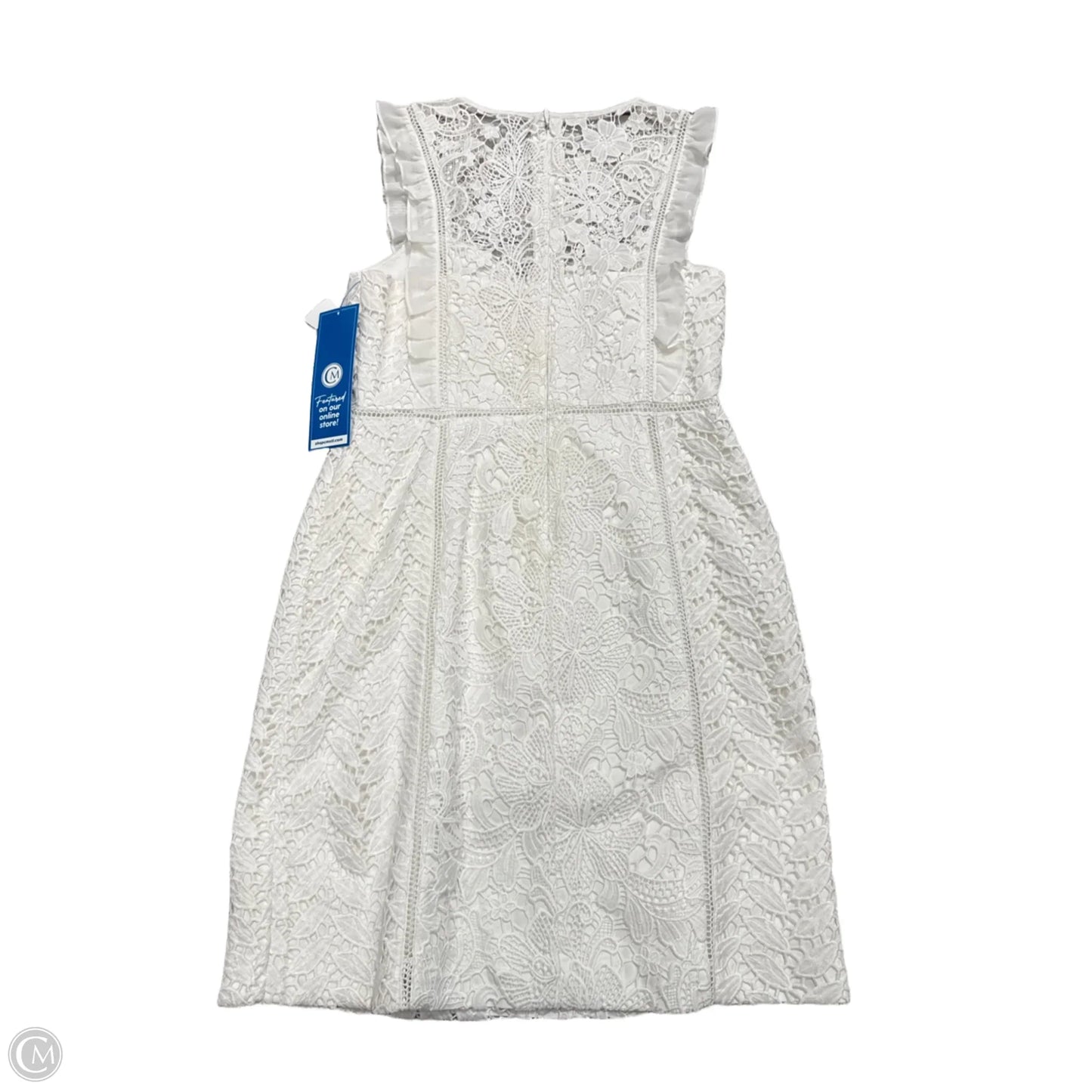 Dress Designer By Lilly Pulitzer In White, Size: 8