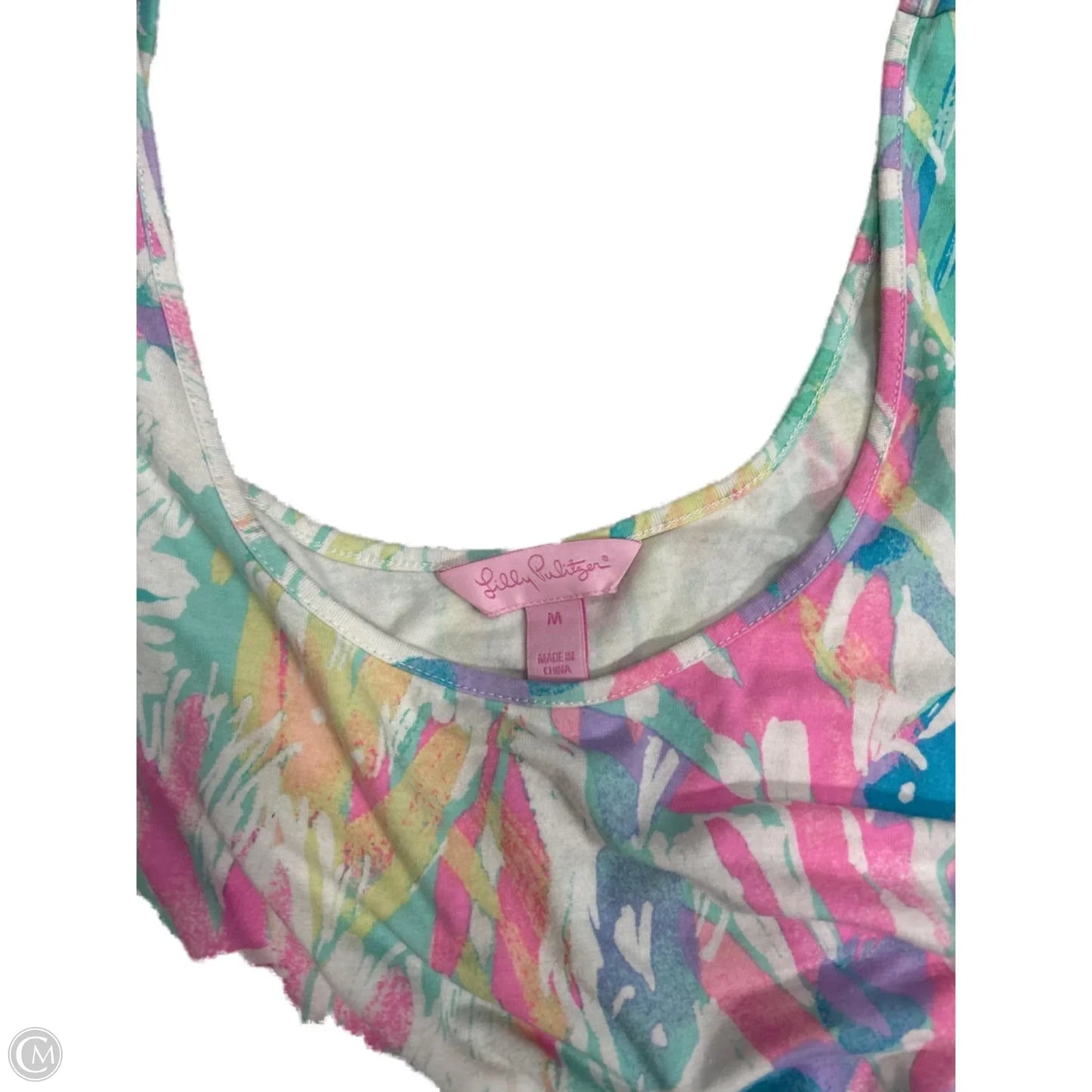 Romper Designer By Lilly Pulitzer In Multi-colored, Size: M