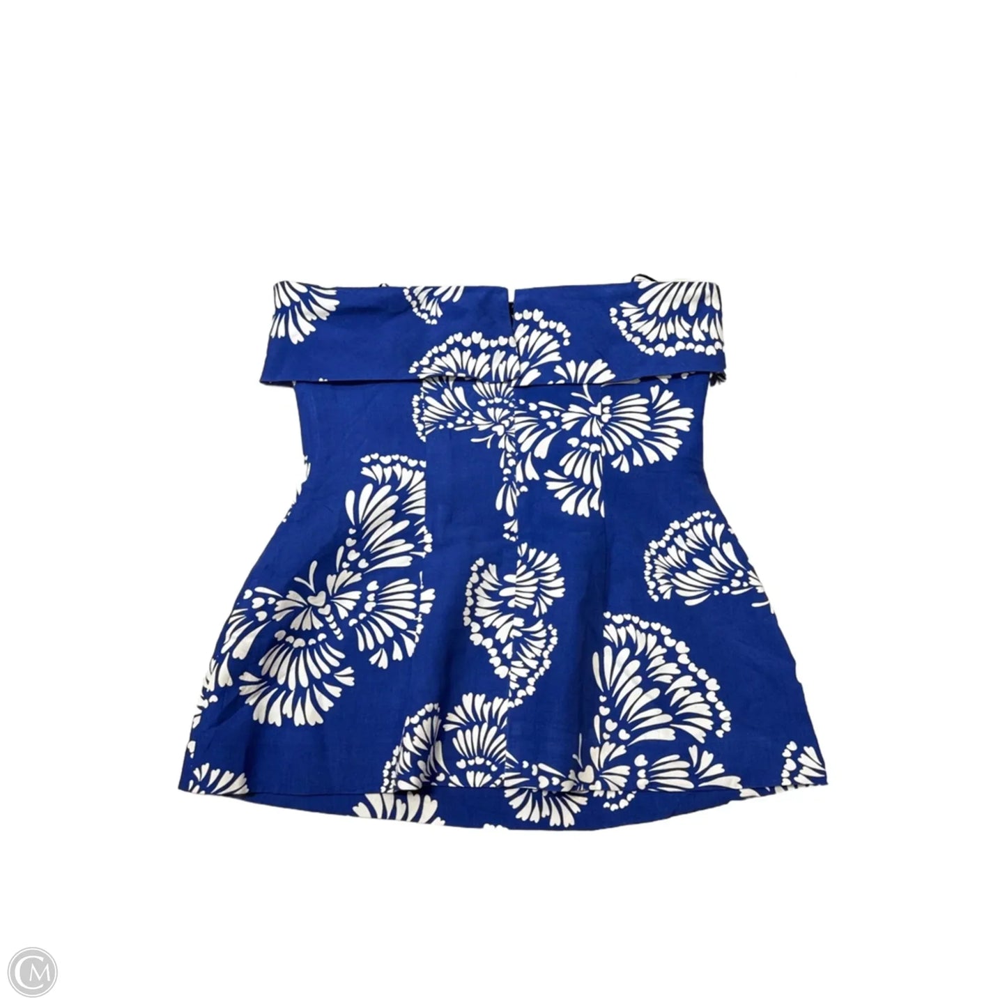 Top Sleeveless By Amanda Uprichard In Blue, Size: S