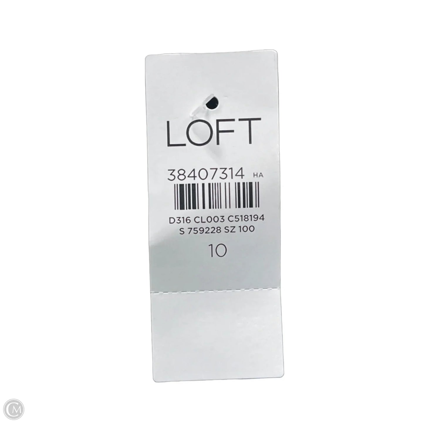 New! Dress Casual Maxi By Loft In Black & White, Size: M