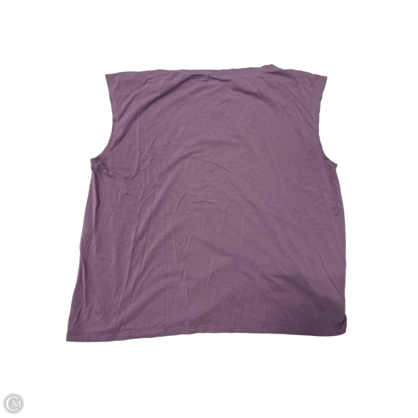 Top Sleeveless By Lululemon In Purple, Size: Xl