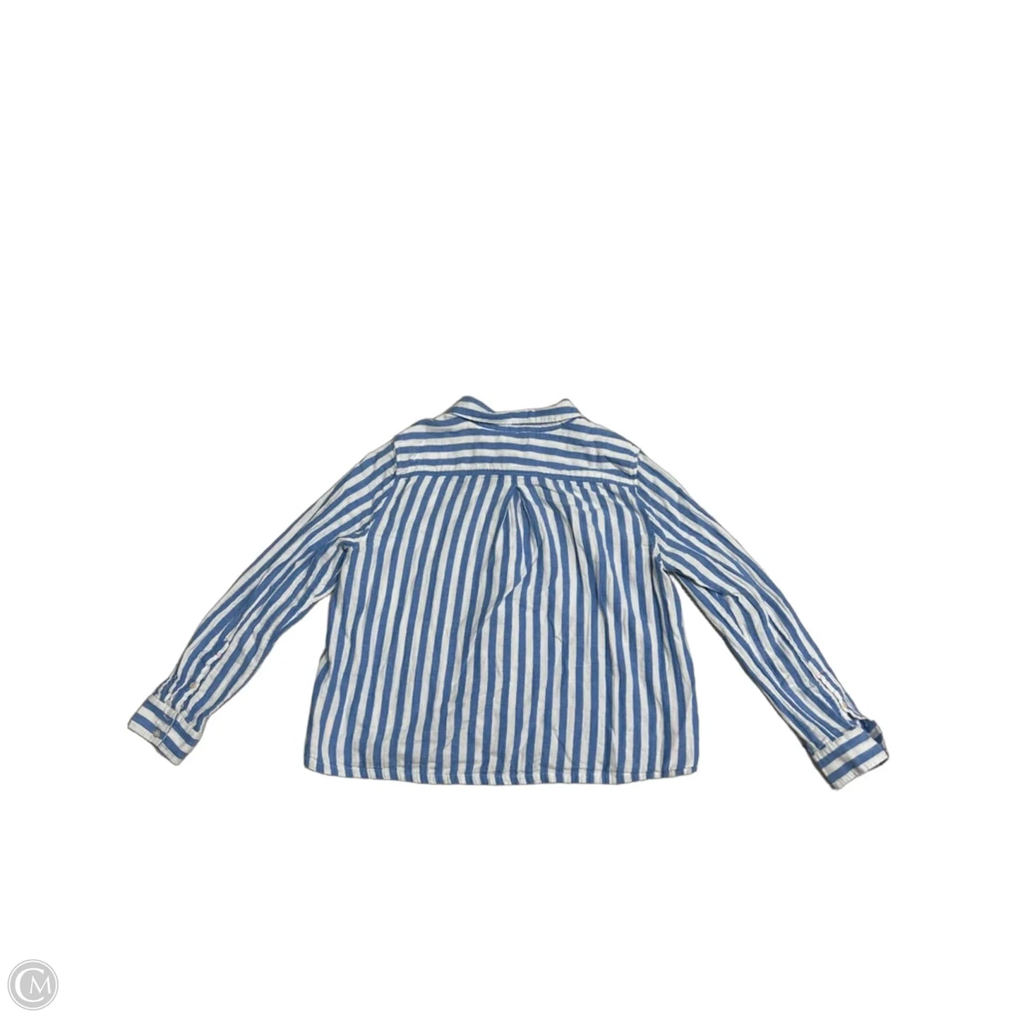 Blouse Long Sleeve By Vineyard Vines In Striped Pattern, Size: Xl