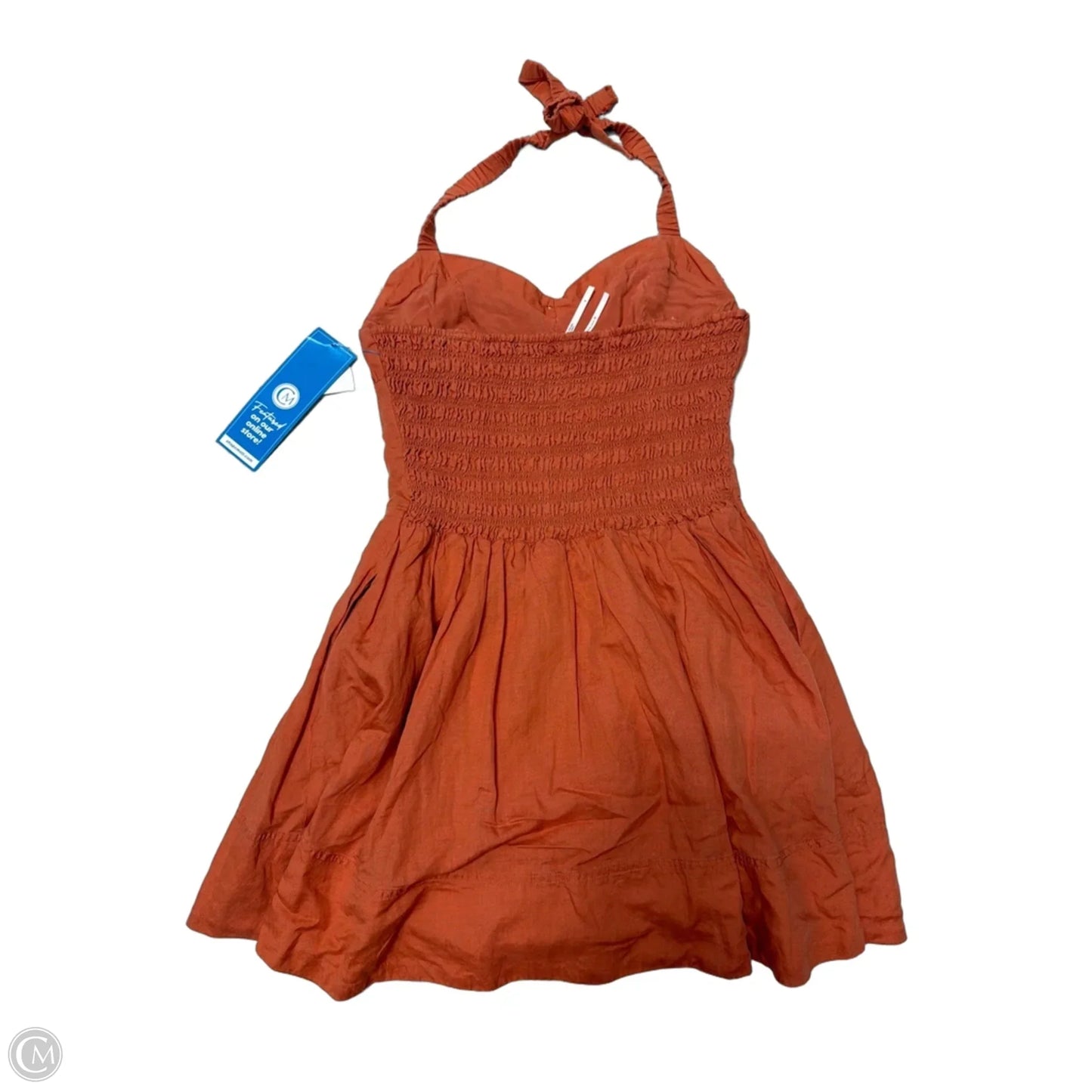 Dress Casual Short By Anthropologie In Orange, Size: S