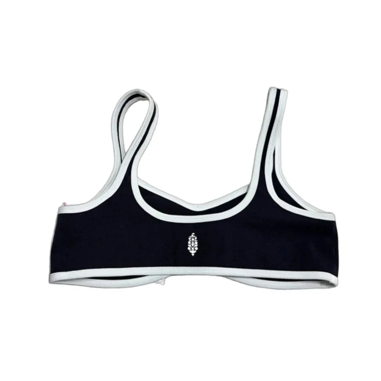 Athletic Bra By Free People In Black & White, Size: Xl