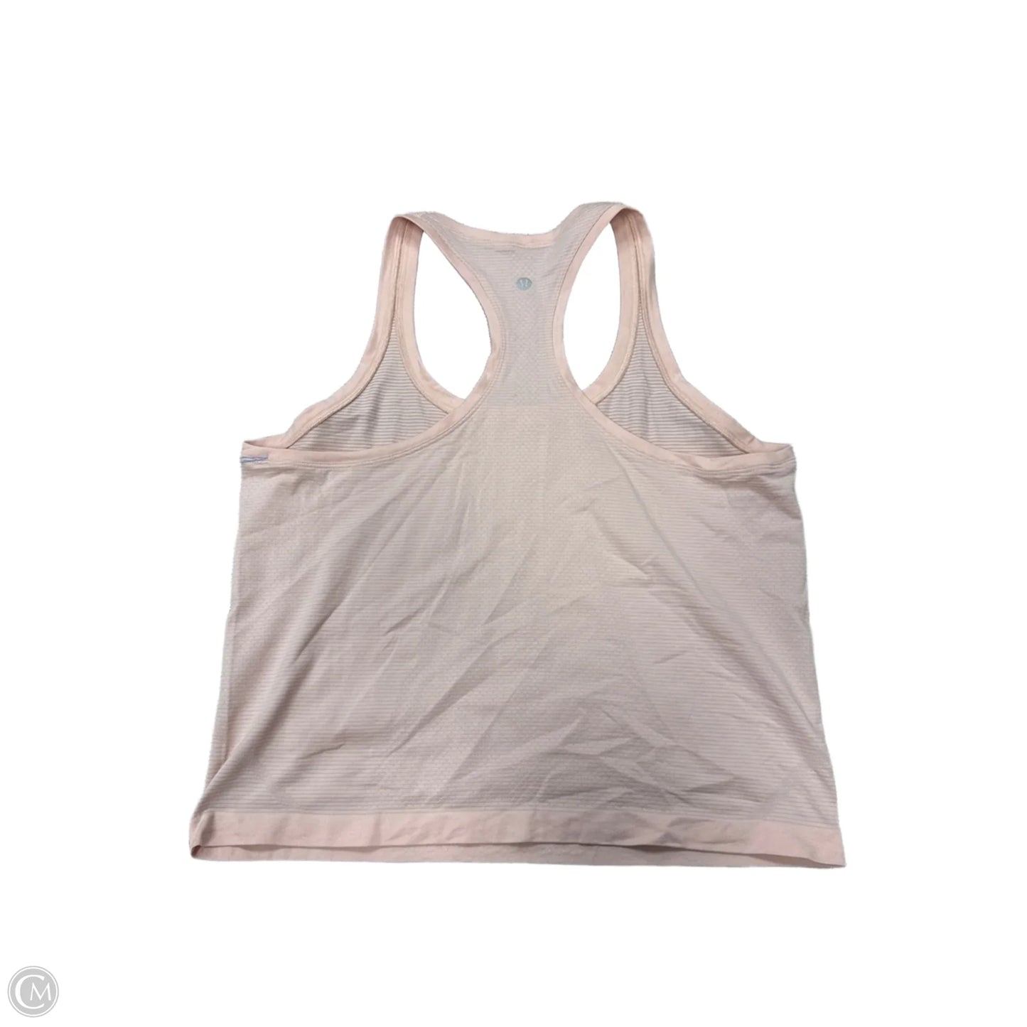 Athletic Tank Top By Lululemon In Pink, Size: M/10
