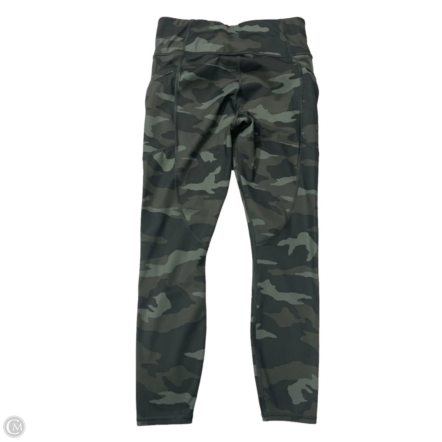 Athletic Leggings By Athleta In Camouflage Print, Size: S