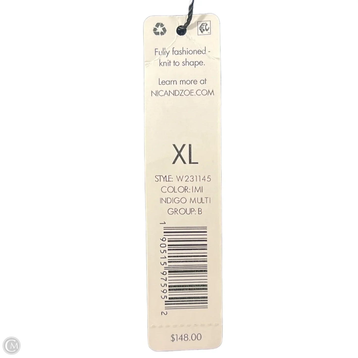 New! Sweater By Nic + Zoe In Navy, Size: Xxl