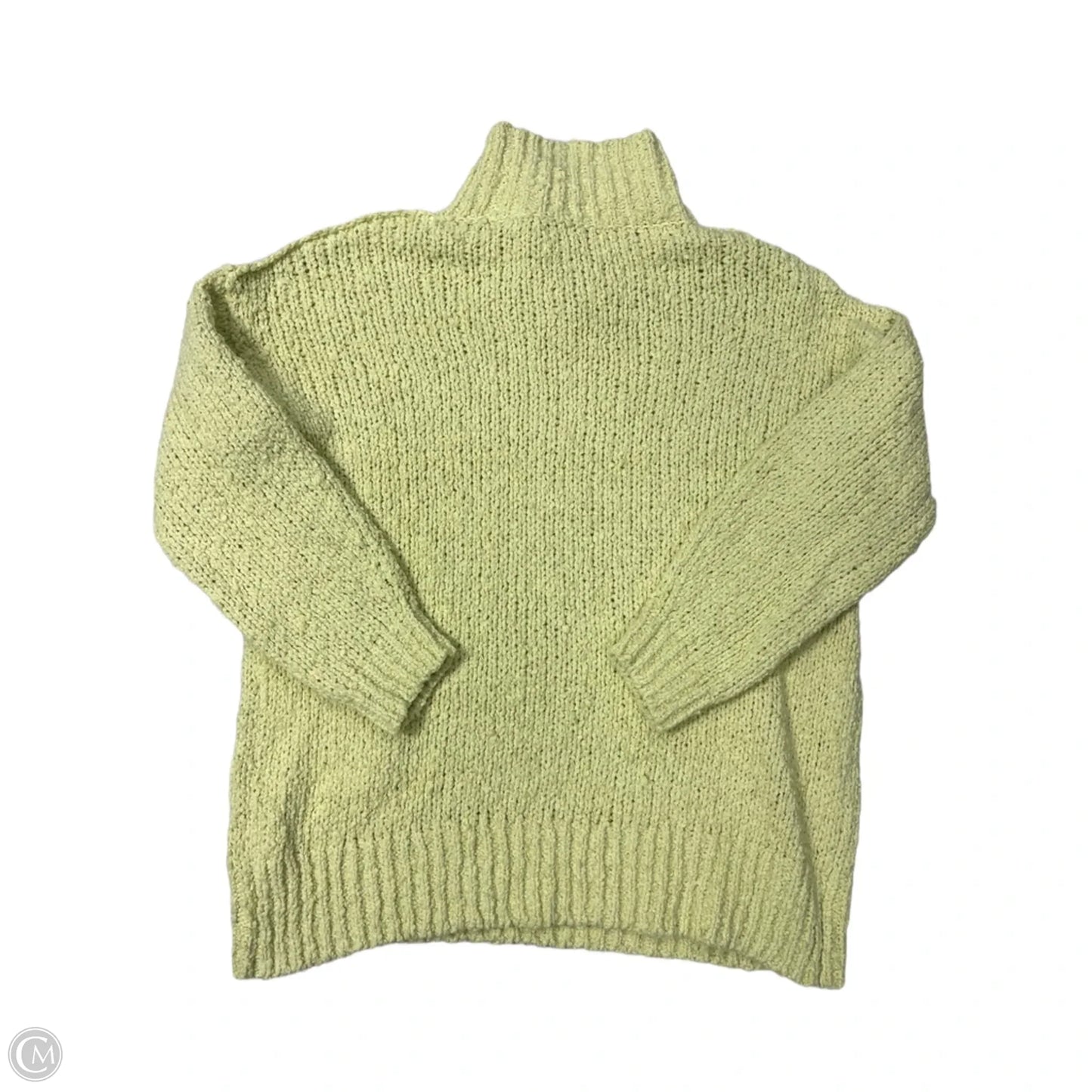Sweater By Anthropologie In Green, Size: Mp