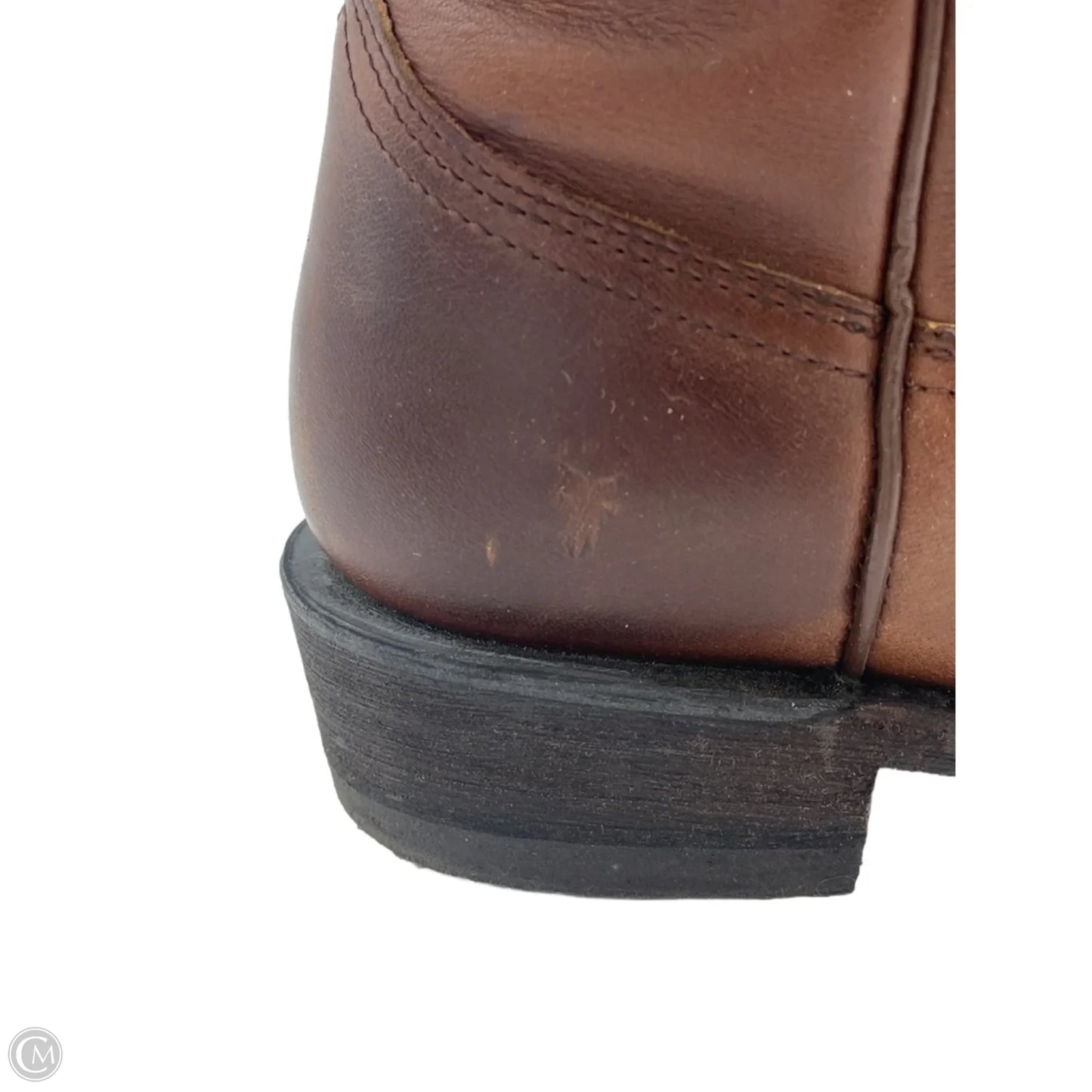 Boots Designer By Frye In Brown, Size: 7