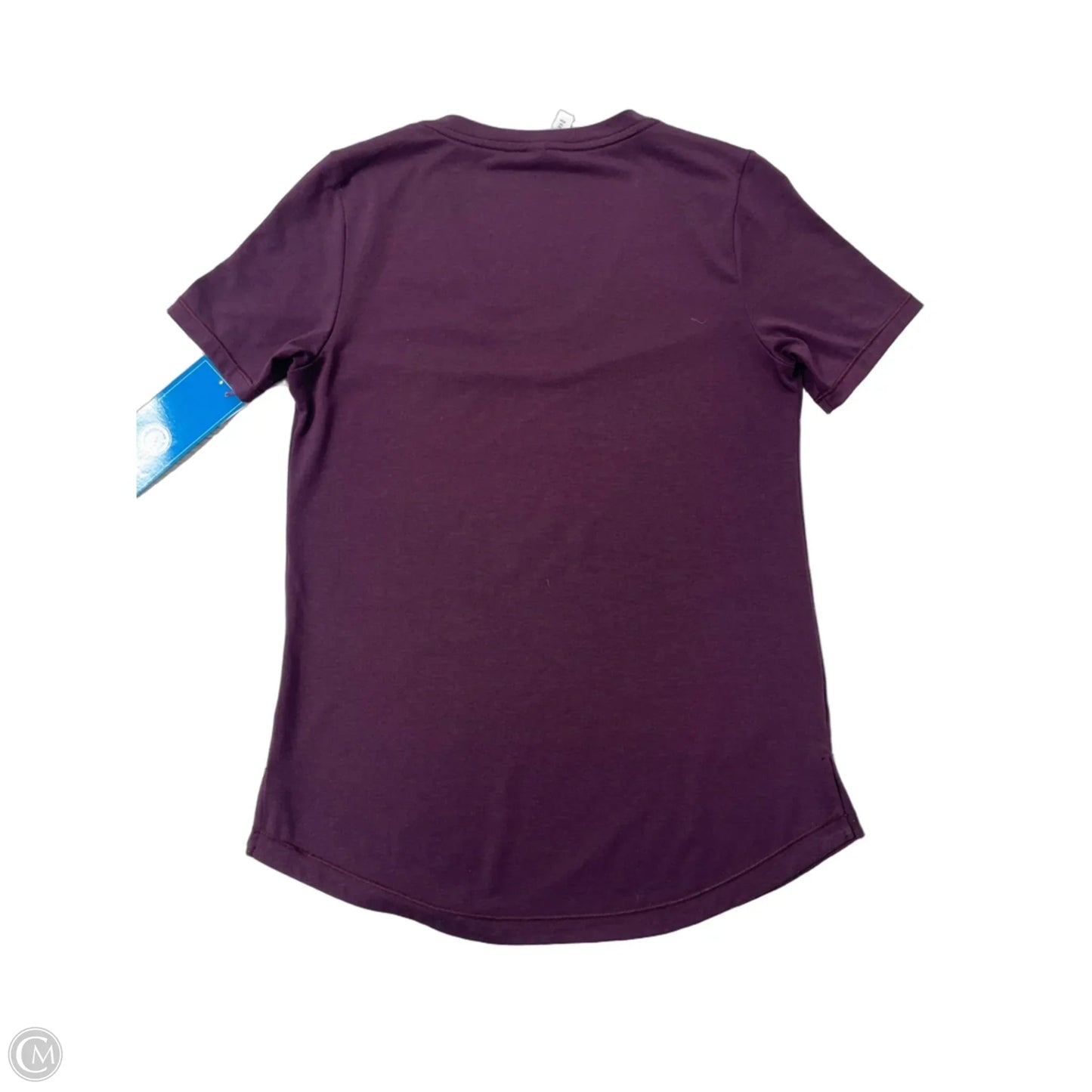 Athletic Top Short Sleeve By Athleta In Purple, Size: Xs