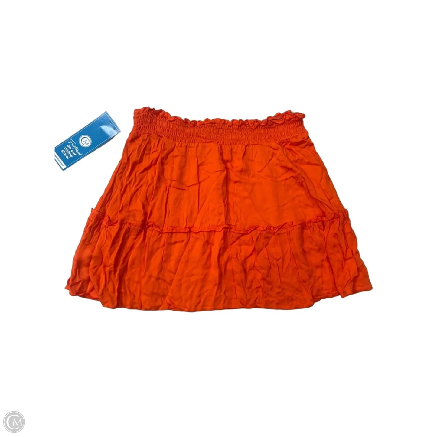 Skirt Mini & Short By Anthropologie In Orange, Size: M