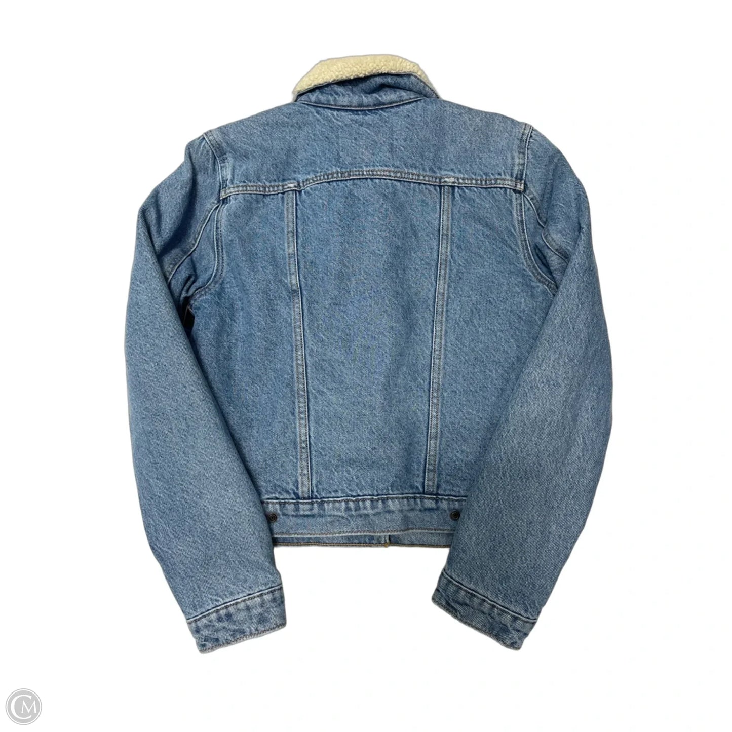 Jacket Denim By Levis In Blue Denim, Size: S