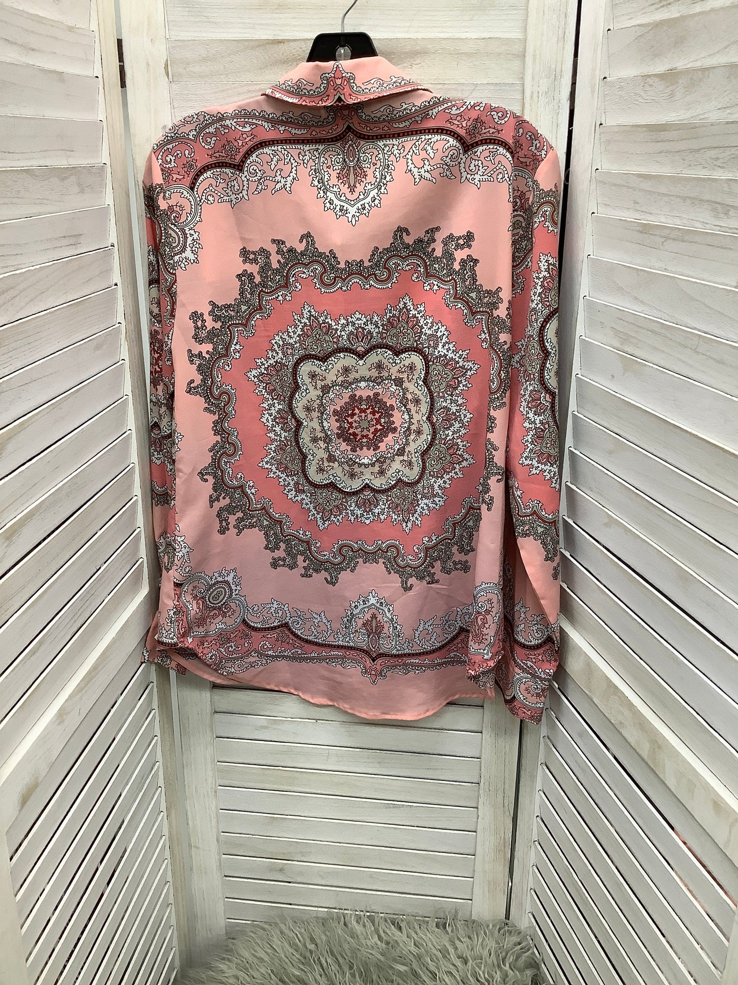 Blouse Long Sleeve By Apt 9 Size: M