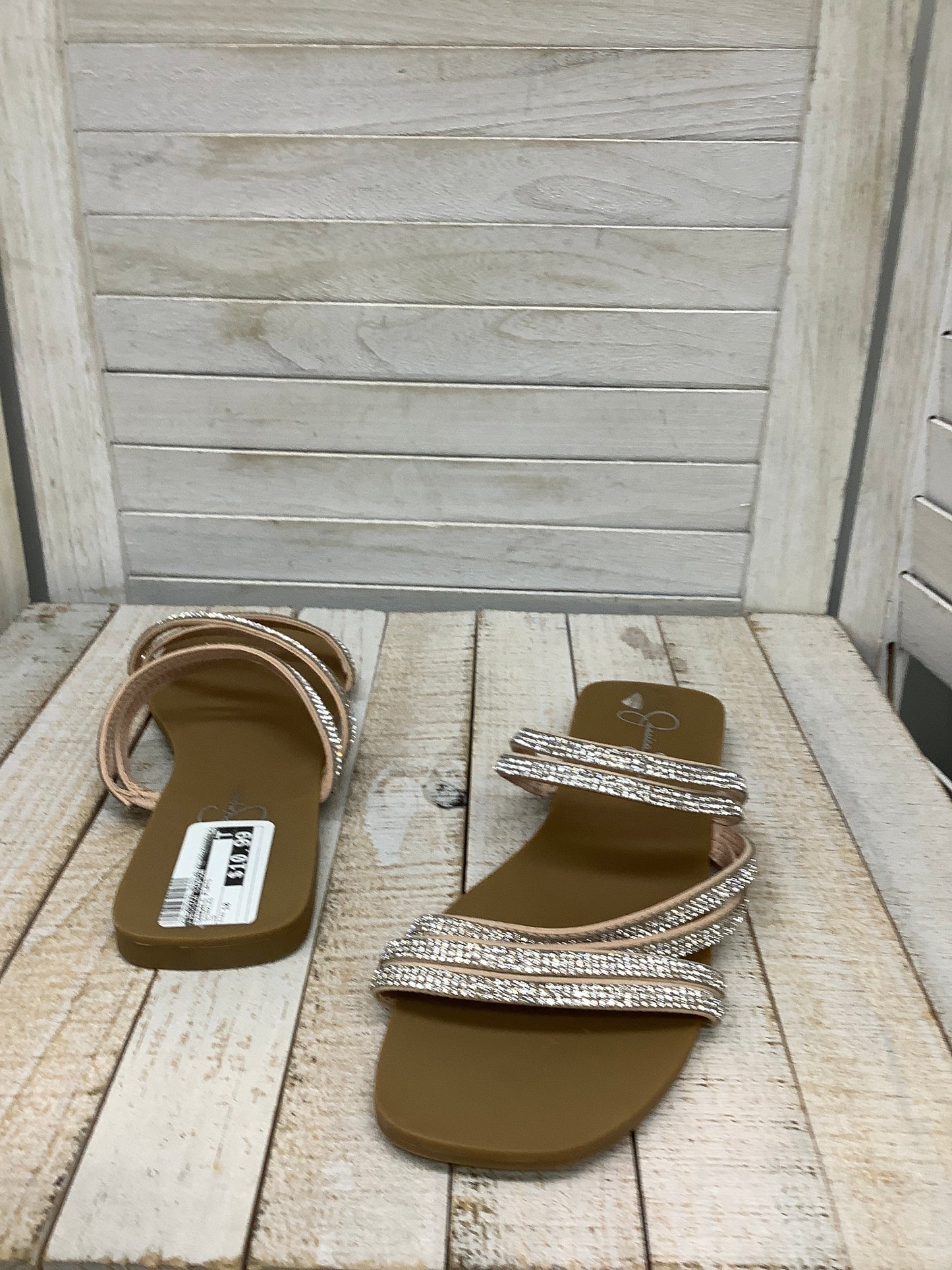 Sandals Flats By Jessica Simpson Size: 10