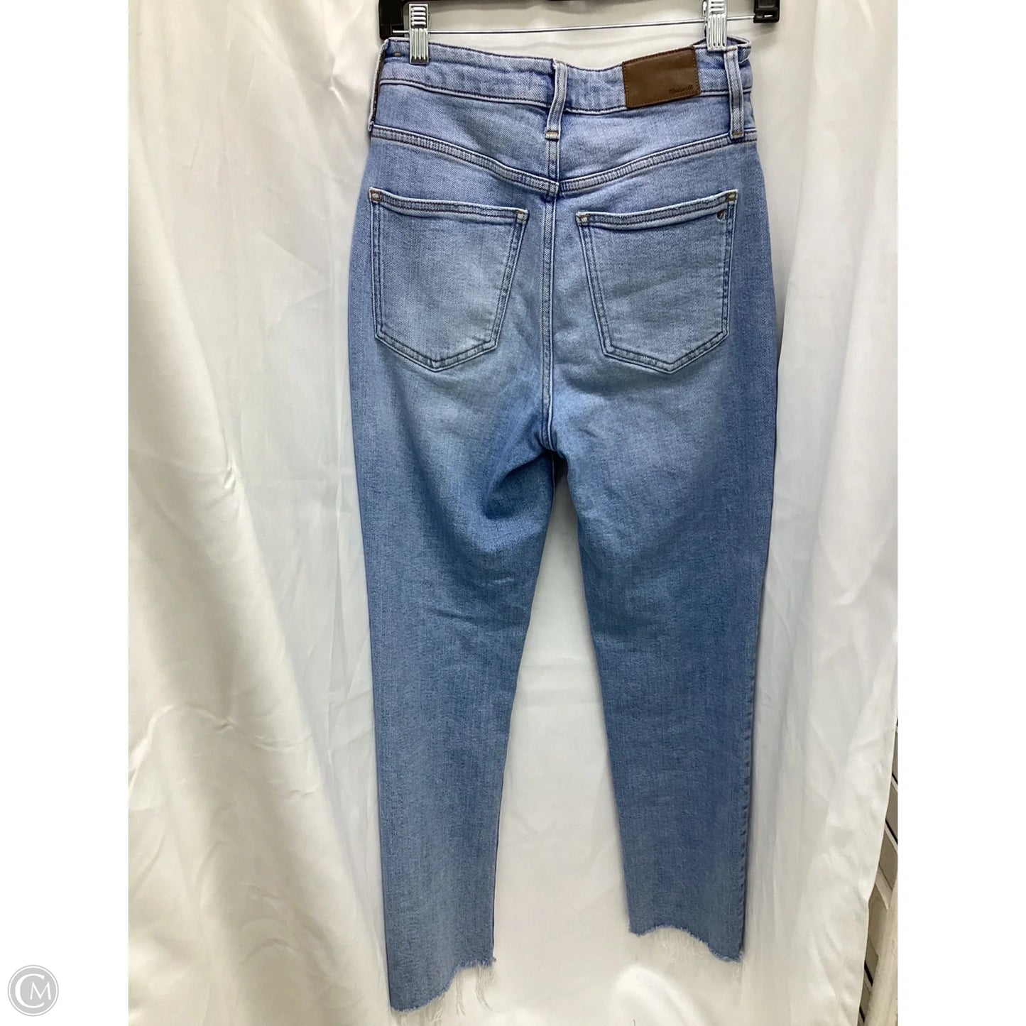 Jeans Cropped By Madewell In Blue Denim, Size: 2