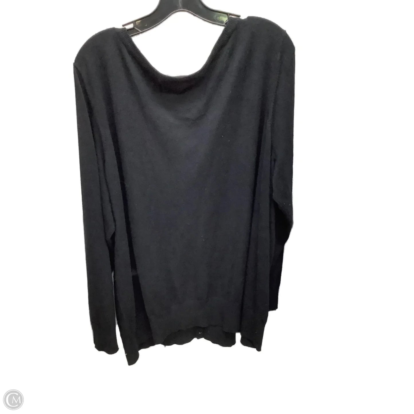 Cardigan By Lane Bryant In Black, Size: 4x