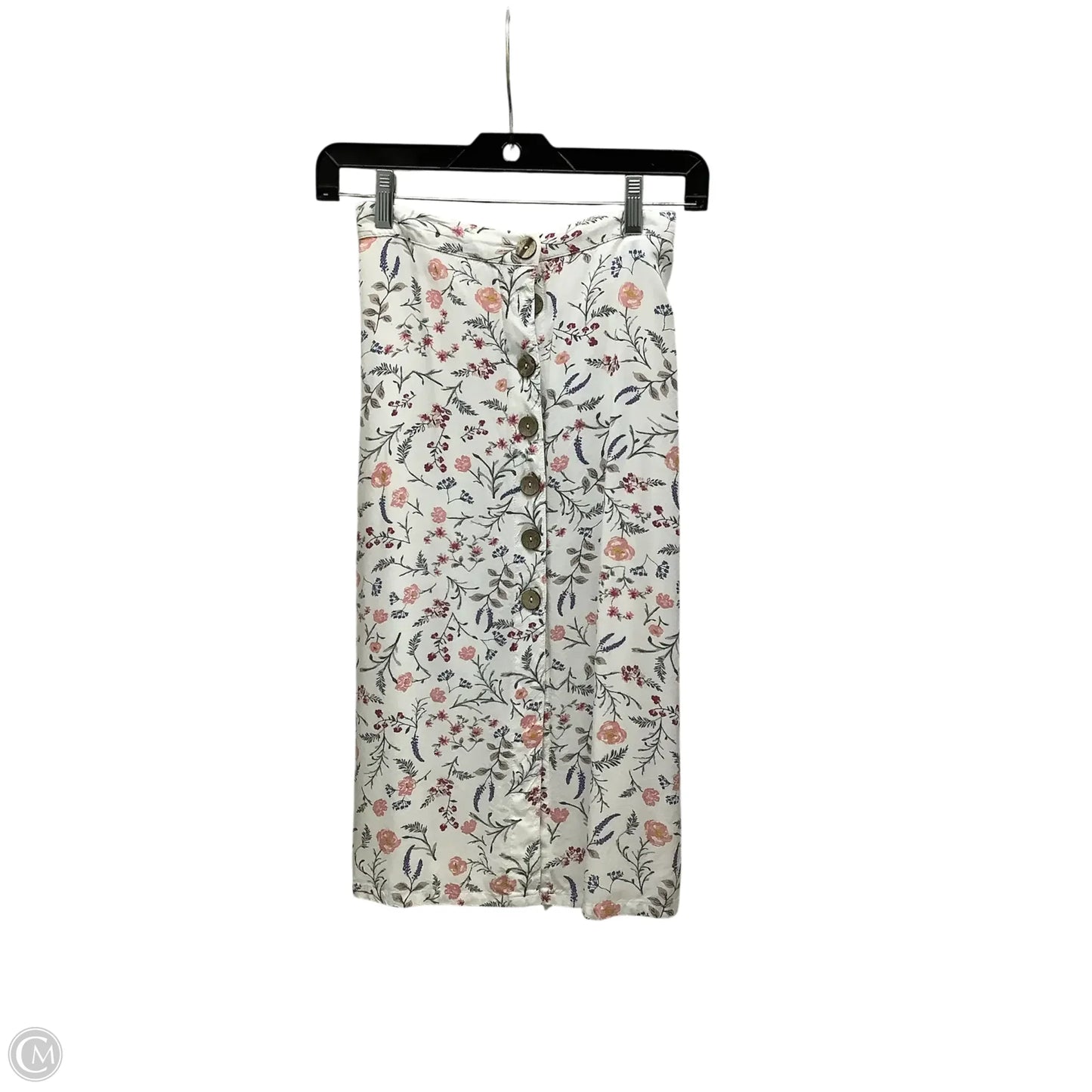 Skirt Maxi By Japna In Floral Print, Size: Xs