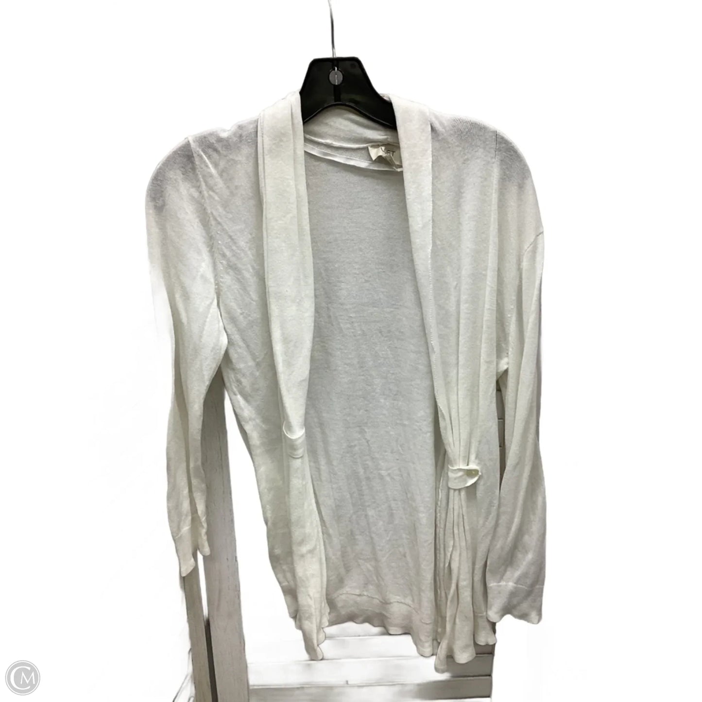 Cardigan By Loft In White, Size: M
