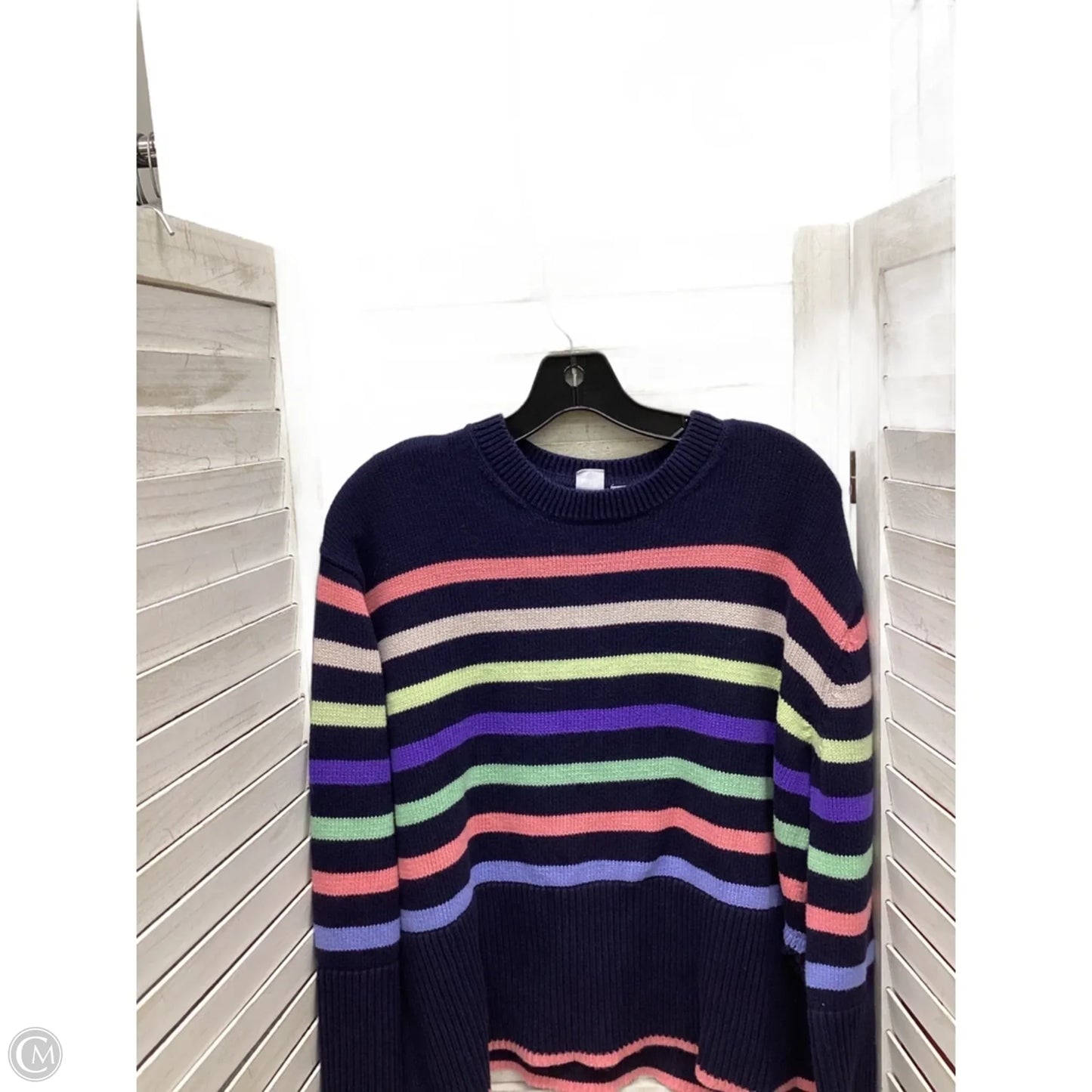 Sweater By Gap In Striped Pattern, Size: Xs