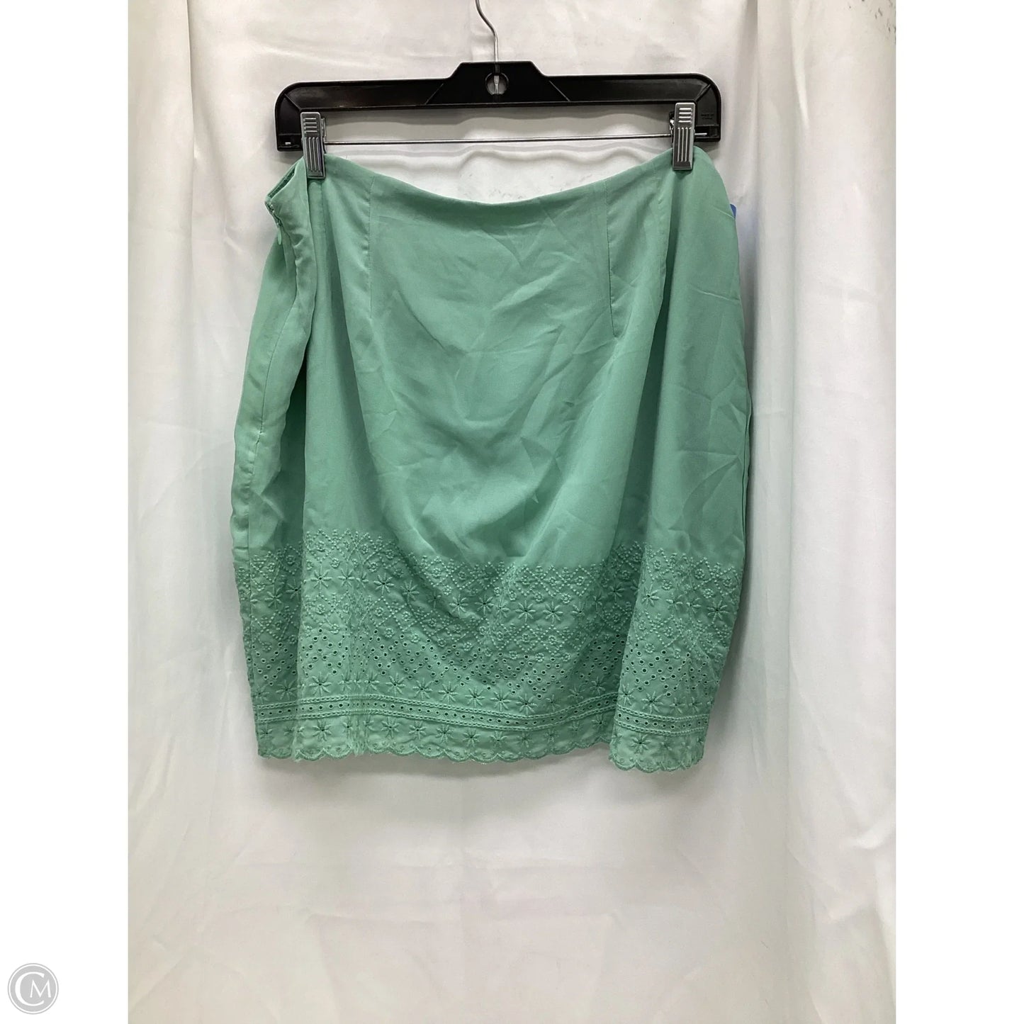 Skirt Midi By Loft In Green, Size: 14