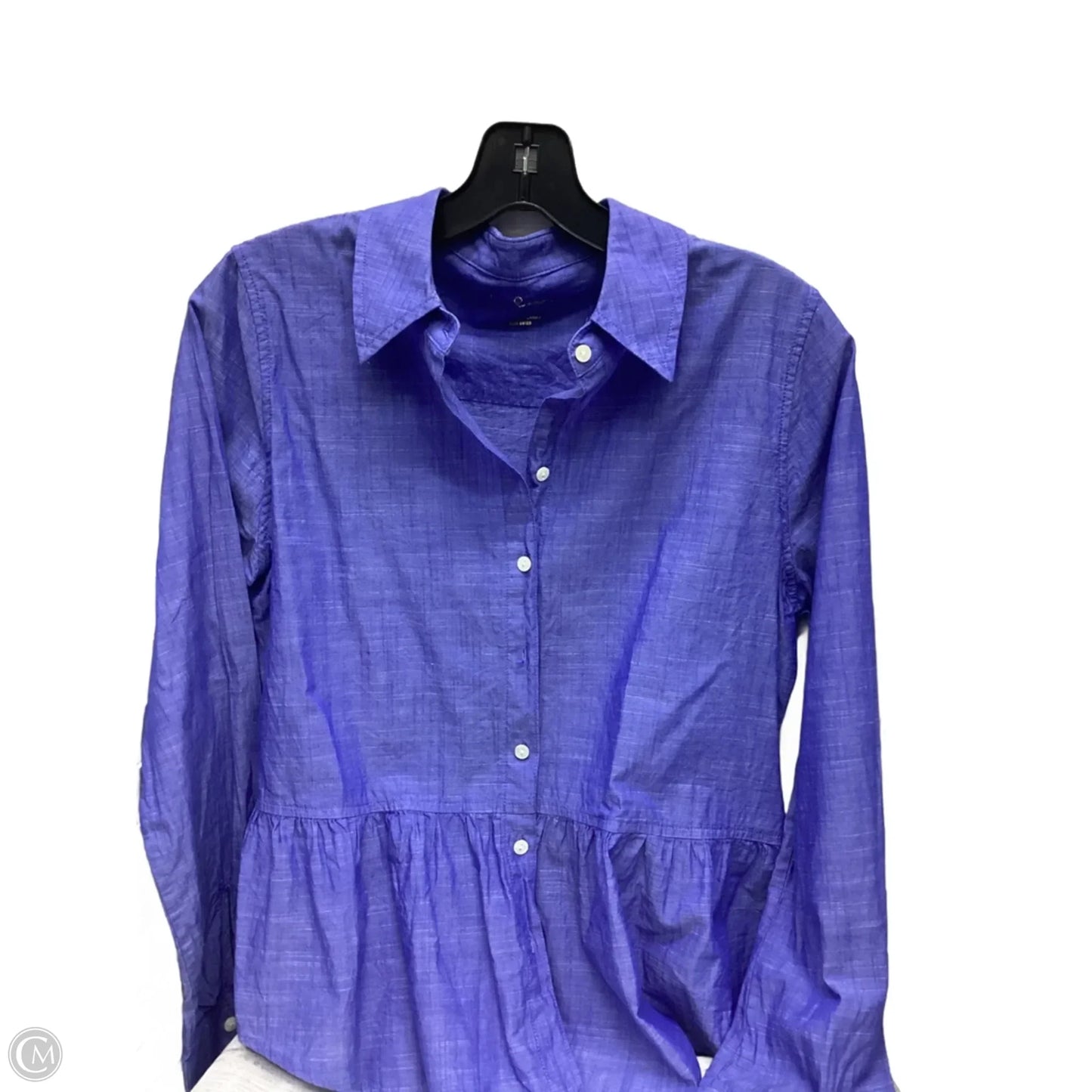 Top Long Sleeve Designer By Lilly Pulitzer In Blue, Size: S