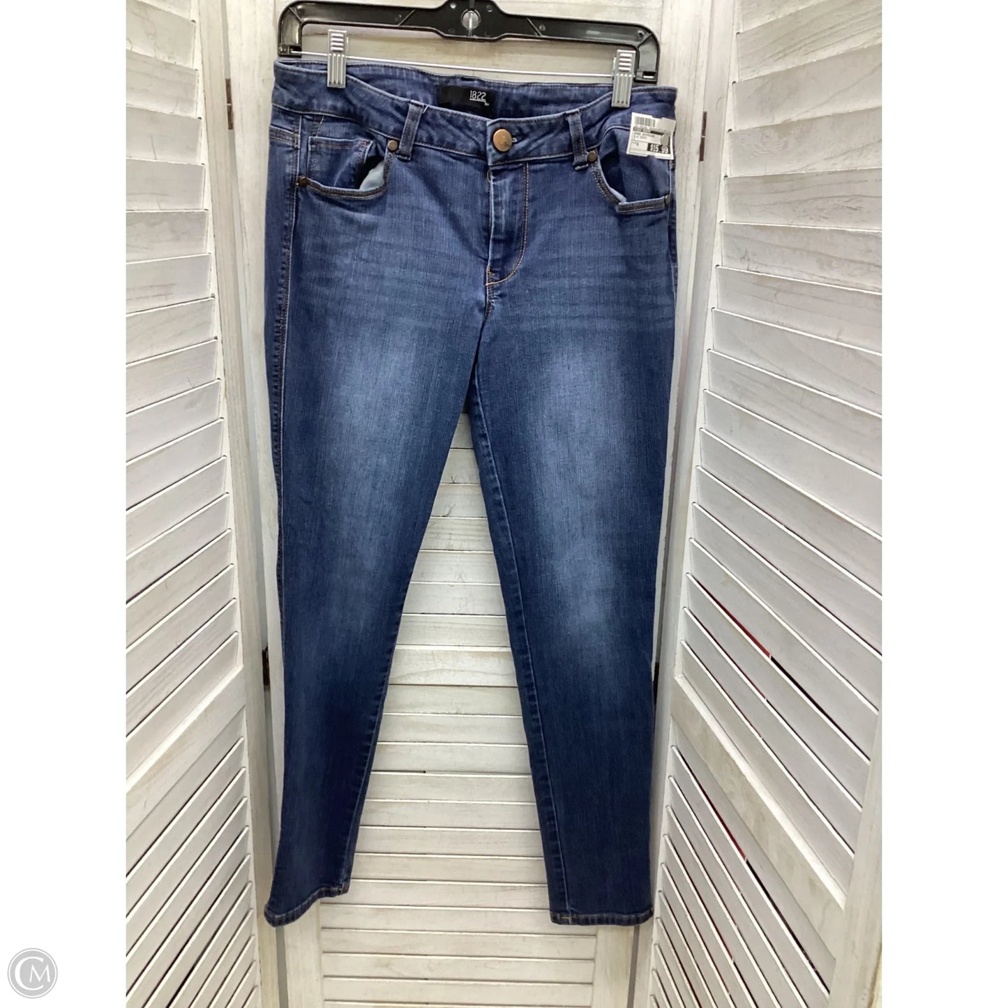Jeans Boyfriend By 1822 Denim In Blue Denim, Size: 6