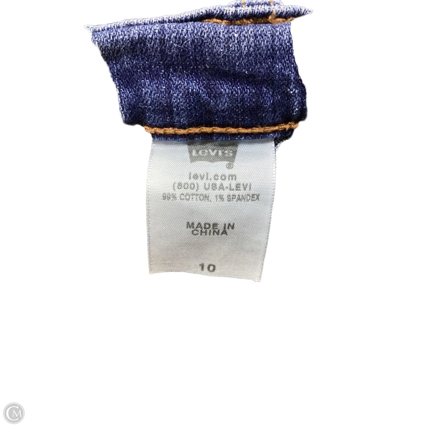 Shorts By Levis In Blue Denim, Size: 10