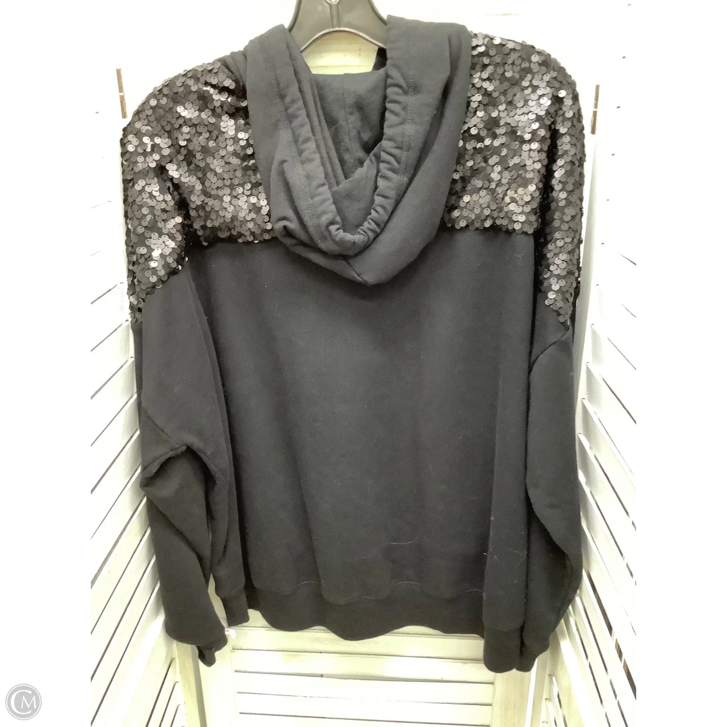 Sweatshirt Hoodie By Torrid In Black, Size: Xl