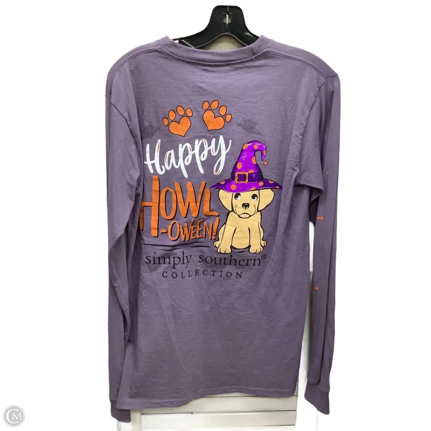 Top Long Sleeve By Simply Southern In Mauve, Size: S