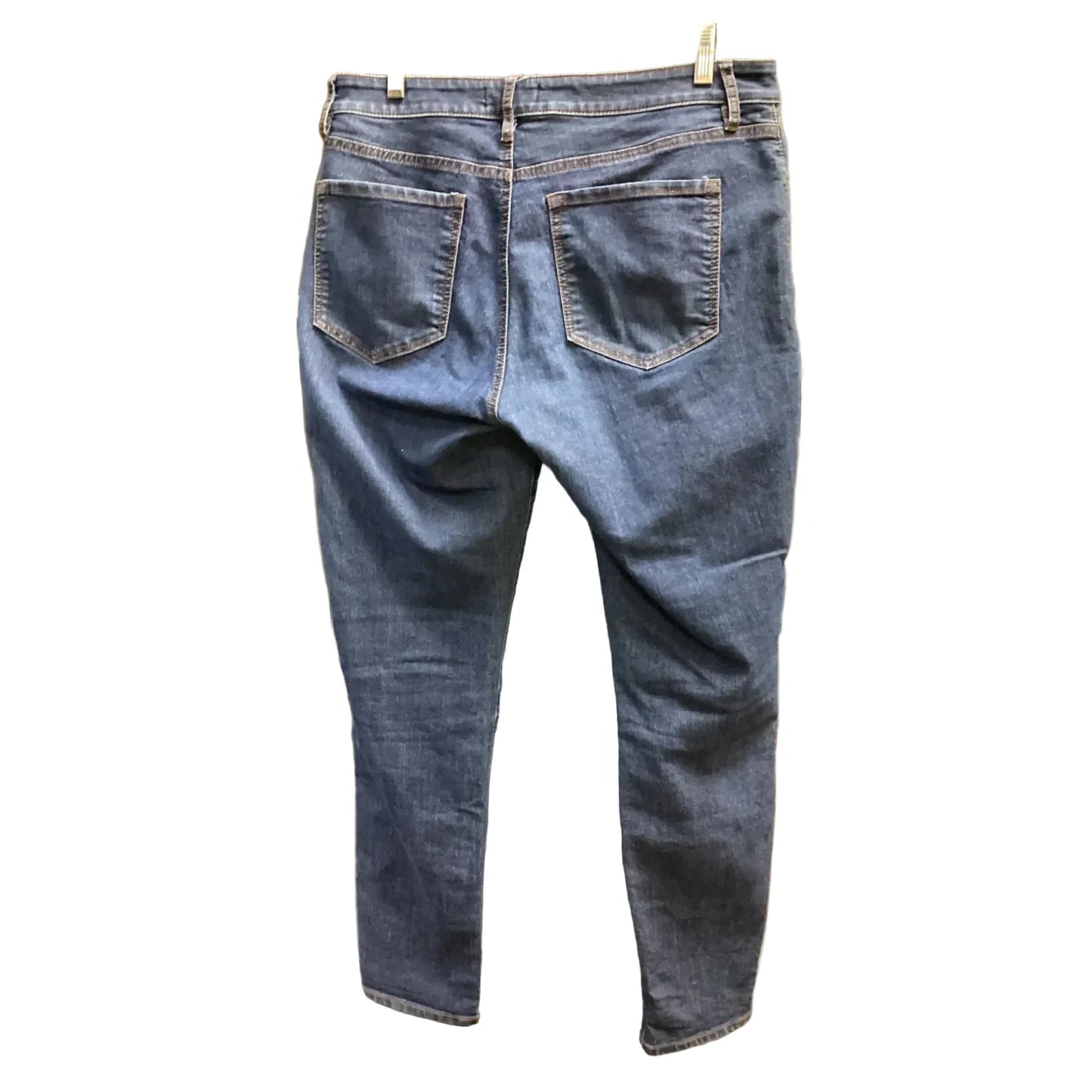 Jeans Skinny By Loft In Blue, Size: 10