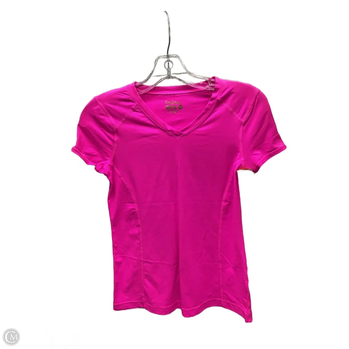 Top Short Sleeve Designer By Lilly Pulitzer In Pink, Size: Xxs