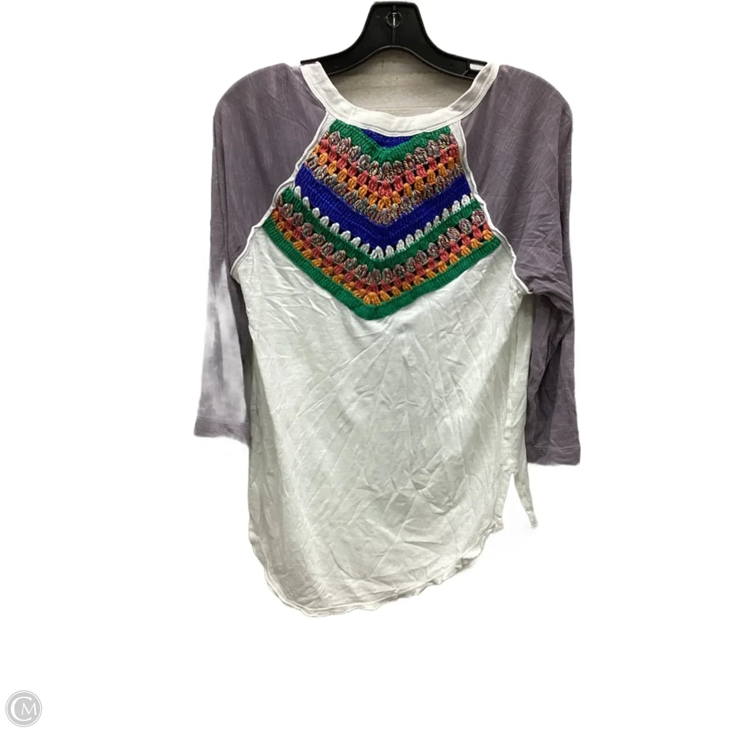 Top Long Sleeve By We The Free In Multi-colored, Size: S