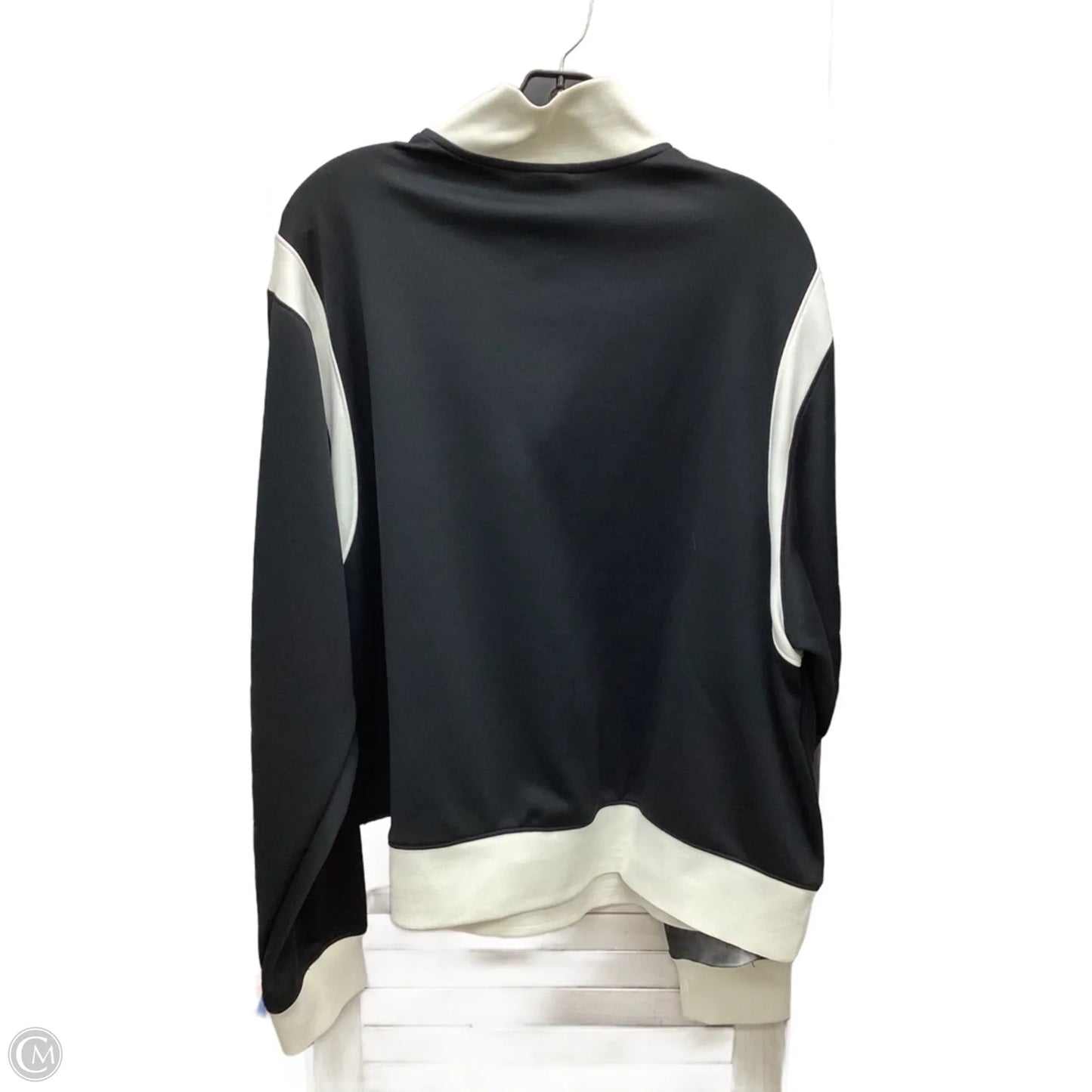 Sweatshirt Luxury Designer By Jordan In Black & White, Size: L
