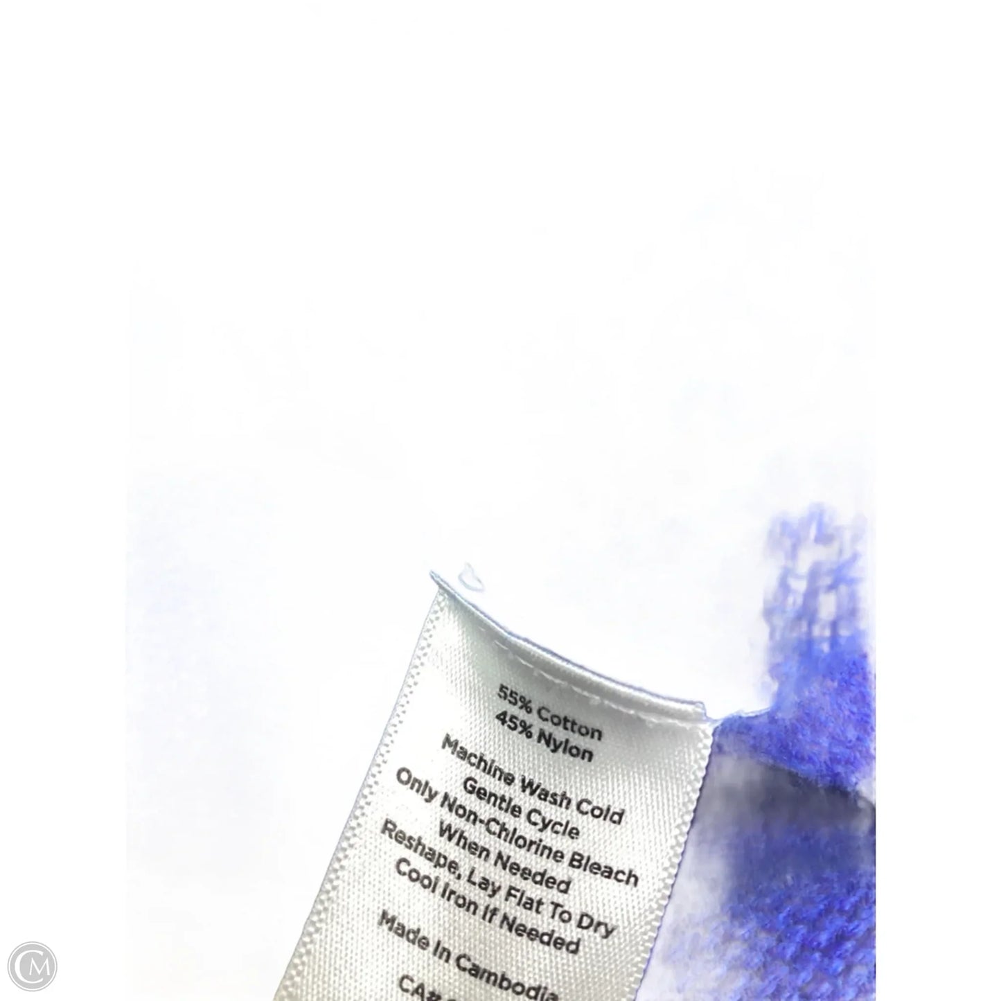 Sweater By Talbots In Blue, Size: L